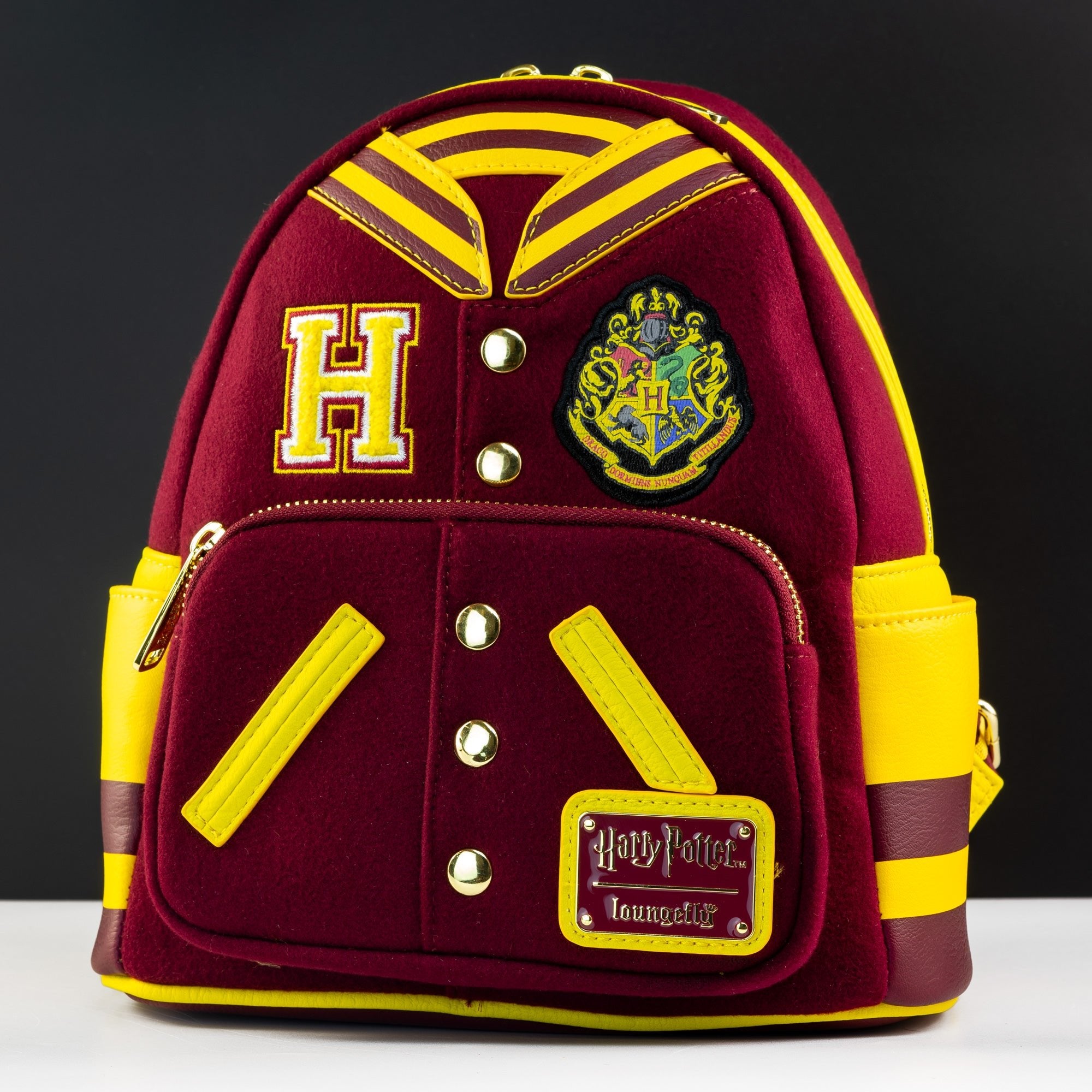 Loungefly x Harry Potter Gryffindor Varsity Mini Backpack - GeekCore