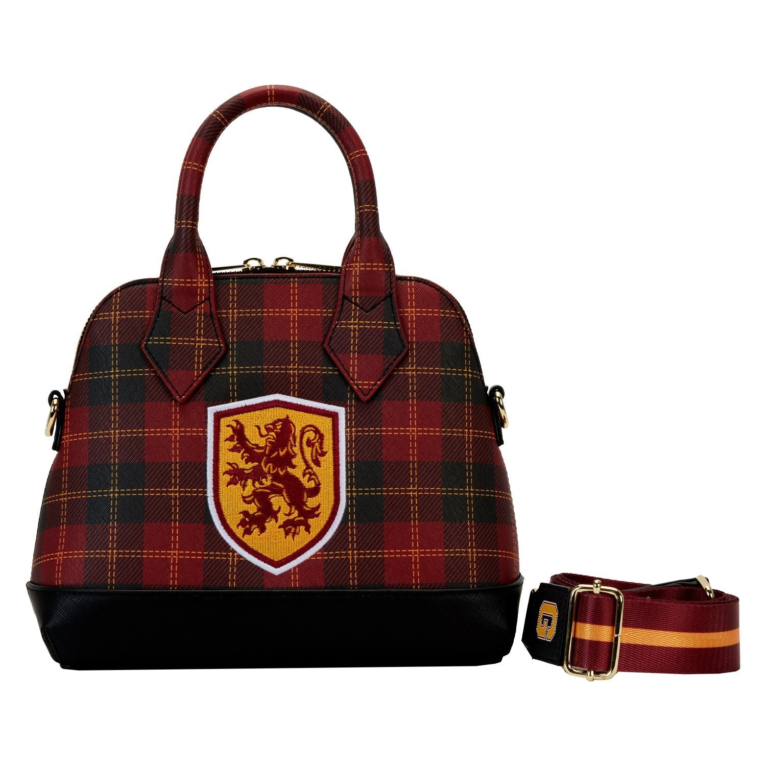 Loungefly x Harry Potter Gryffindor Varsity Plaid Crossbody Bag - GeekCore