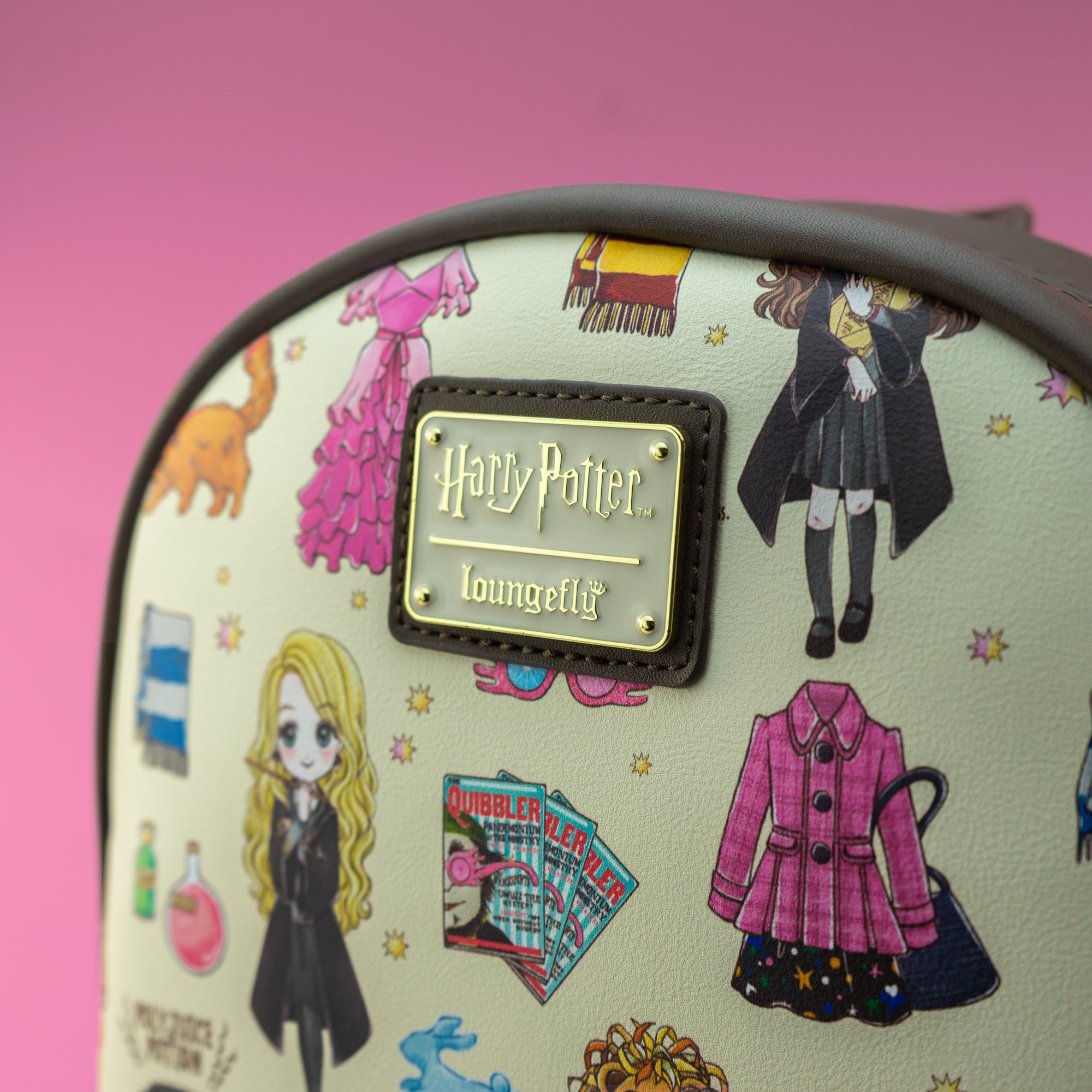 Loungefly x Harry Potter Luna and Hermione AOP Mini Backpack - GeekCore