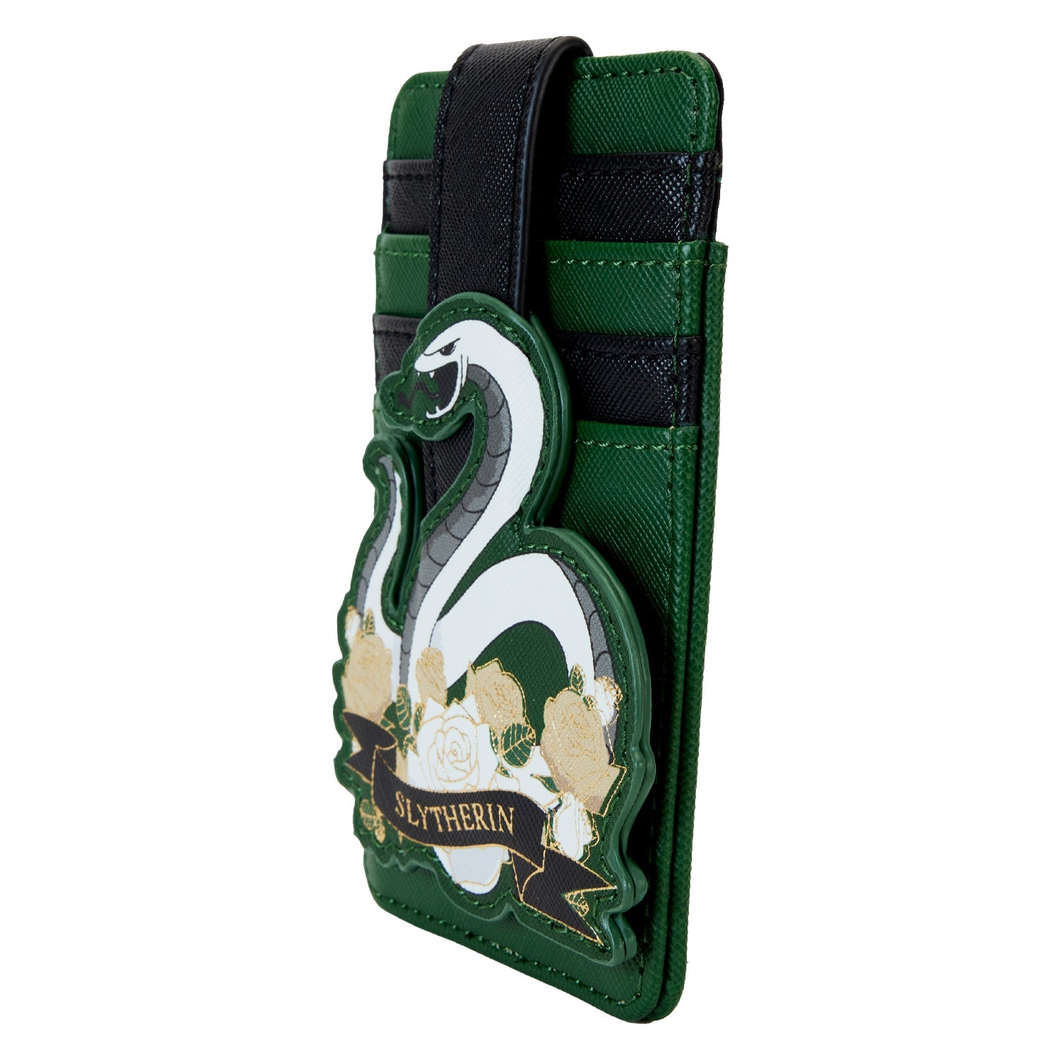 Loungefly x Harry Potter Slytherin House Tattoo Card Holder - GeekCore