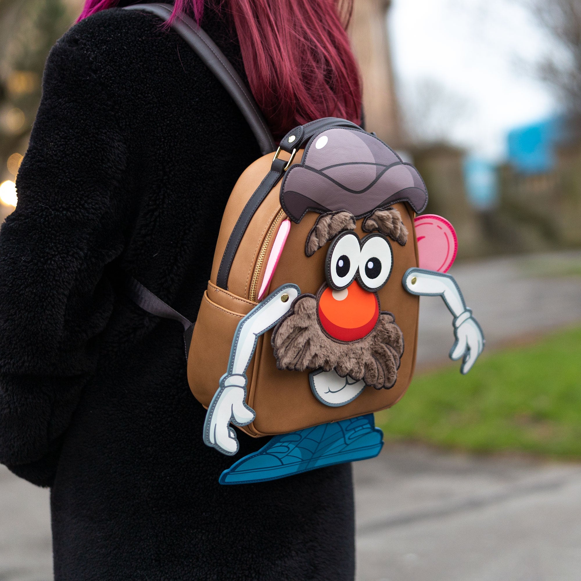 Loungefly x Hasbro Mr. Potato Head Cosplay Mini Backpack - GeekCore