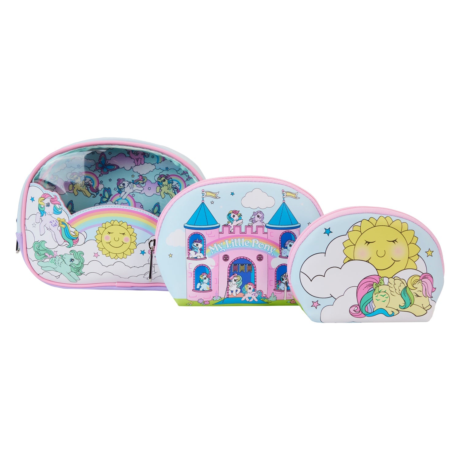 Loungefly x Hasbro My Little Pony 3 - Piece Cosmetic Bag Set - GeekCore