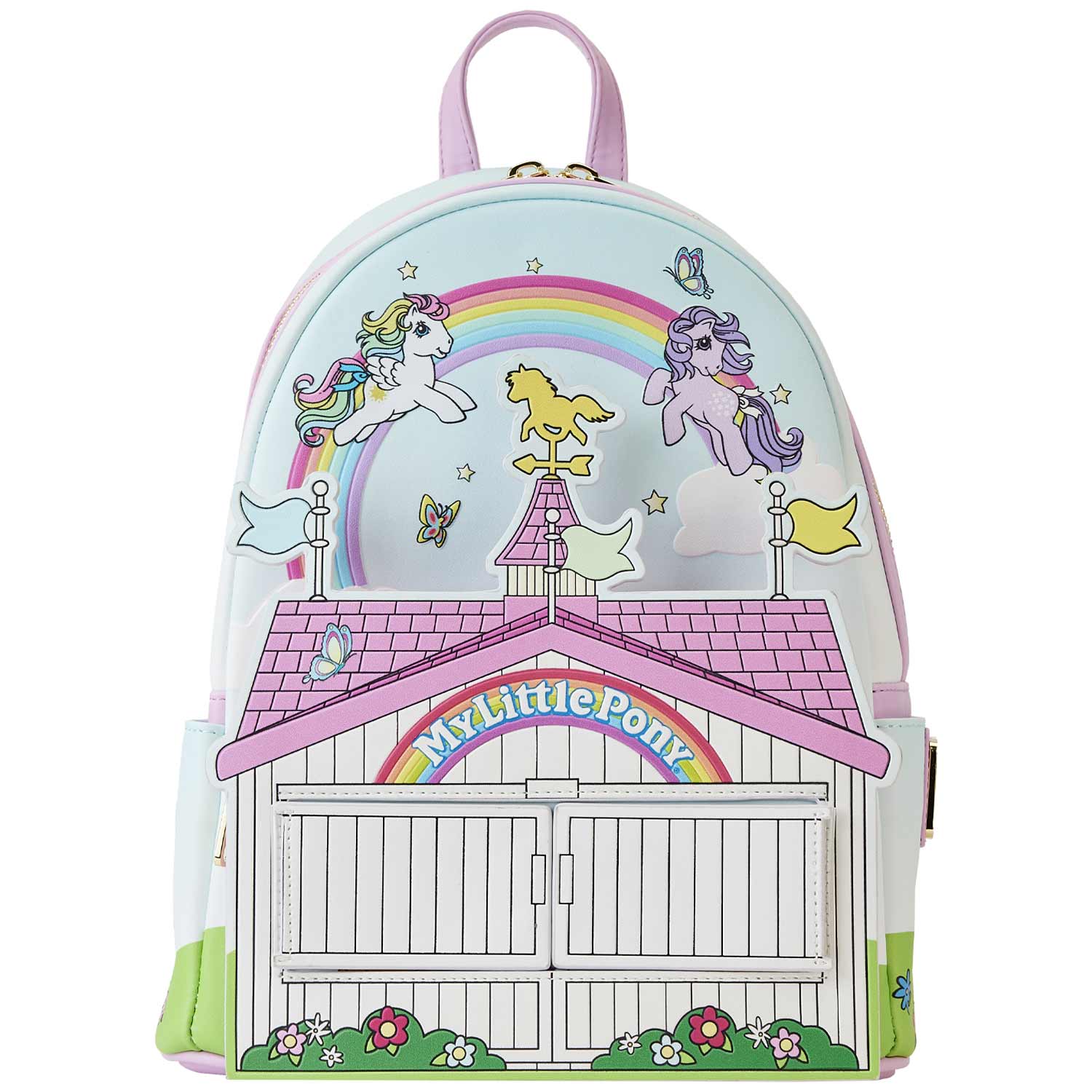 Loungefly x Hasbro My Little Pony 40th Anniversary Stable Mini Backpack - GeekCore