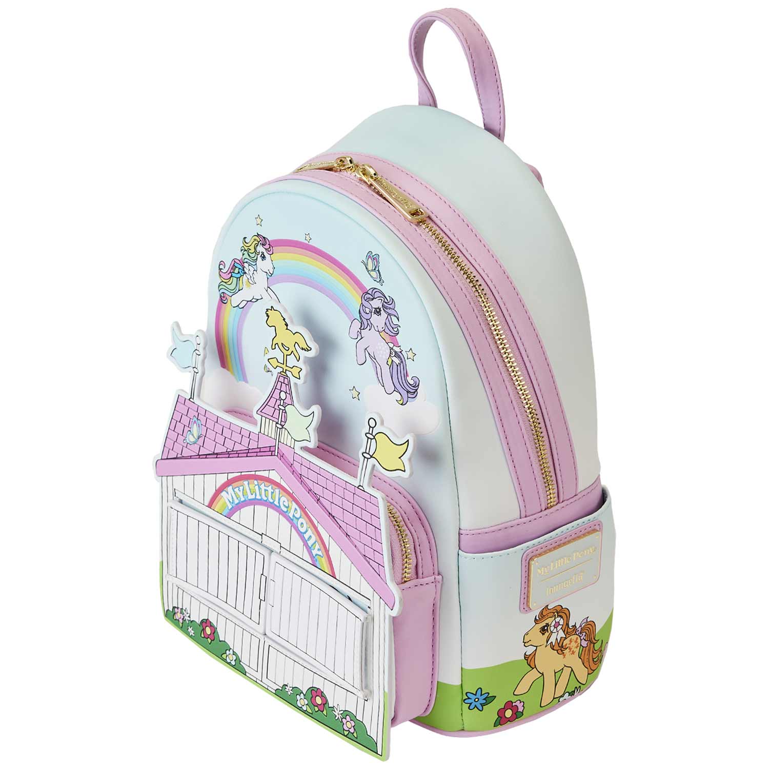 Loungefly x Hasbro My Little Pony 40th Anniversary Stable Mini Backpack - GeekCore