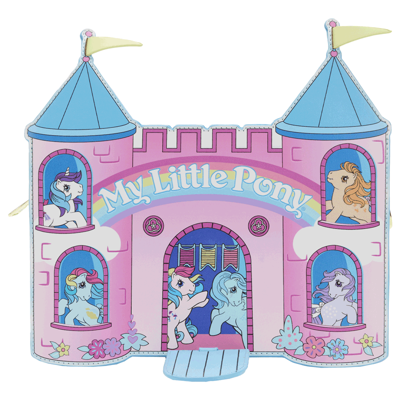 Loungefly x Hasbro My Little Pony Castle Crossbody Bag - GeekCore