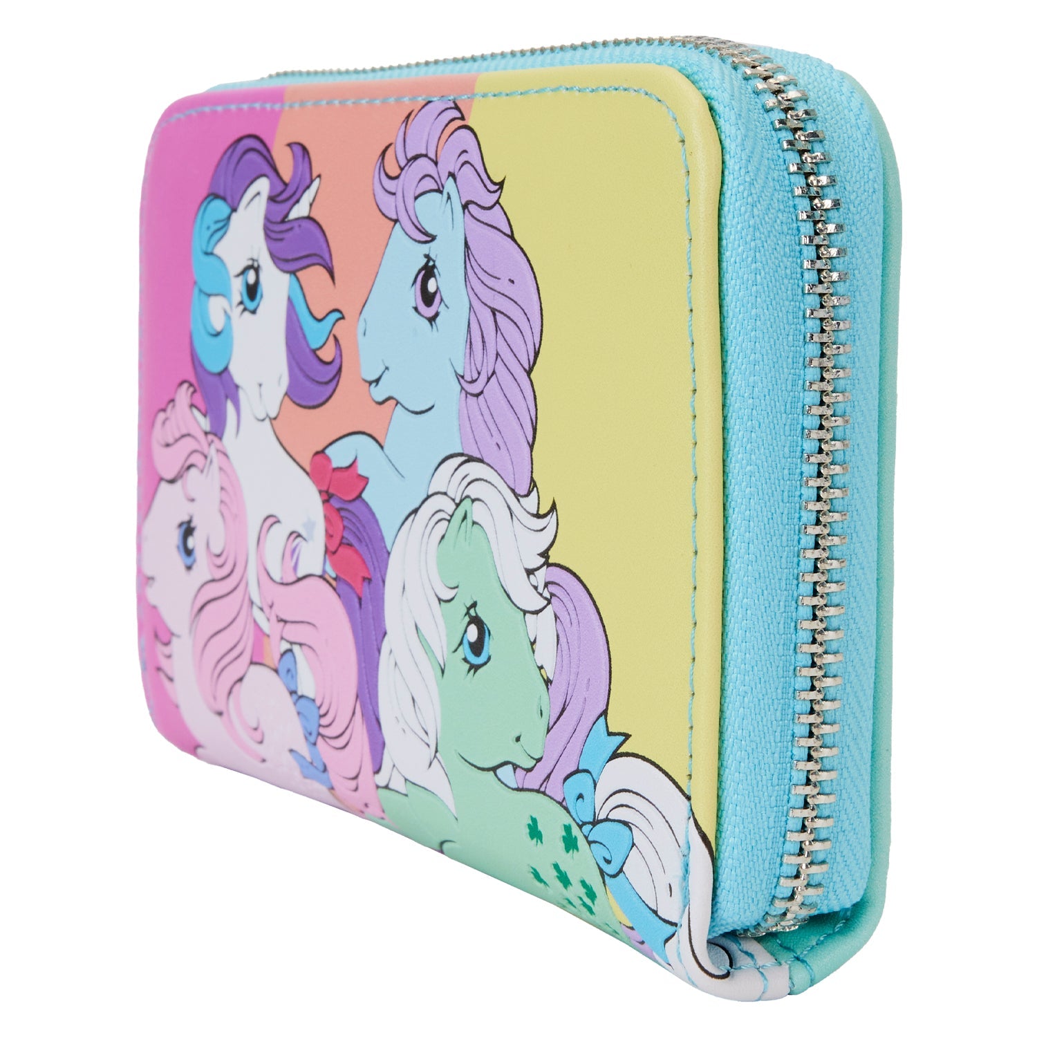 Loungefly x Hasbro My Little Pony colour Block Zip Around Wallet - GeekCore