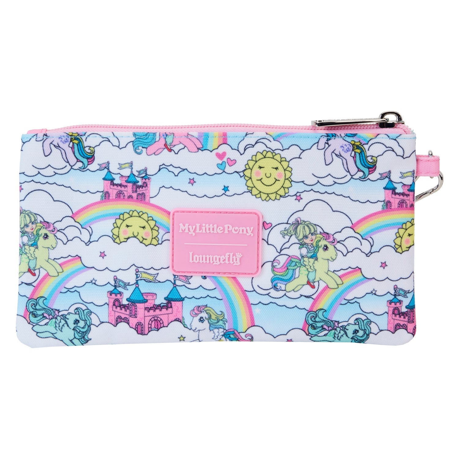 Loungefly x Hasbro My Little Pony Sky Scene AOP Nylon Wristlet Wallet - GeekCore