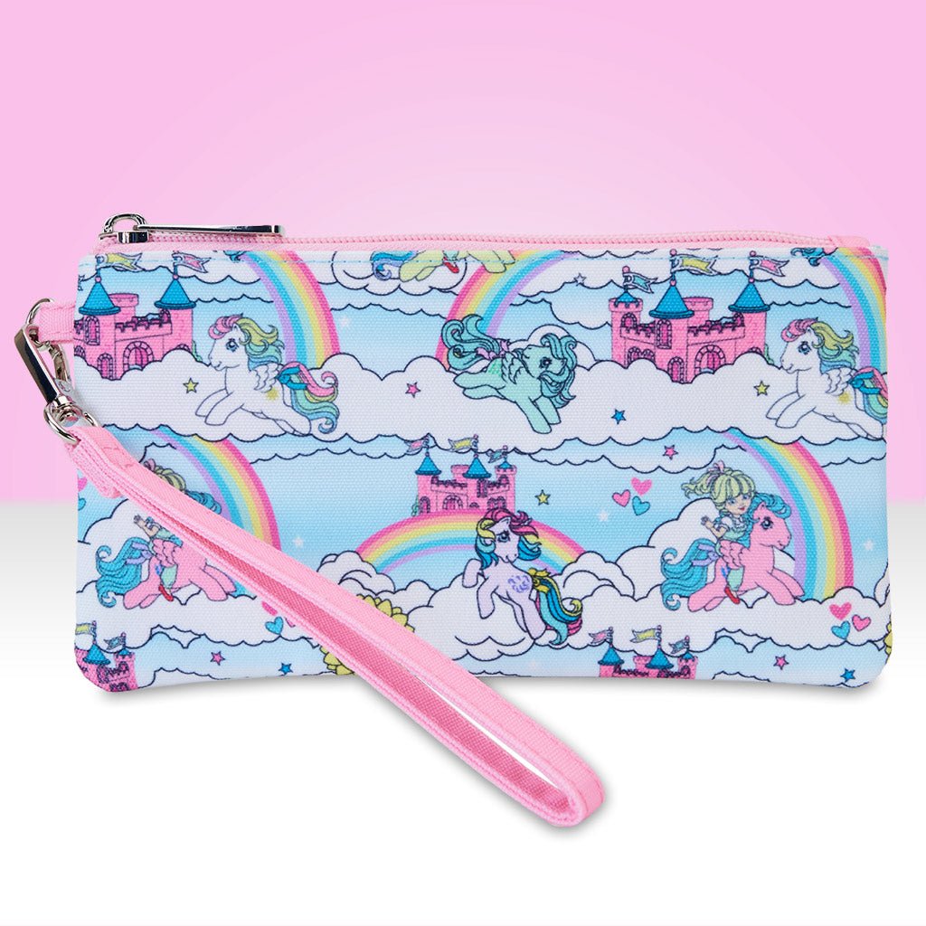 Loungefly x Hasbro My Little Pony Sky Scene AOP Nylon Wristlet Wallet - GeekCore