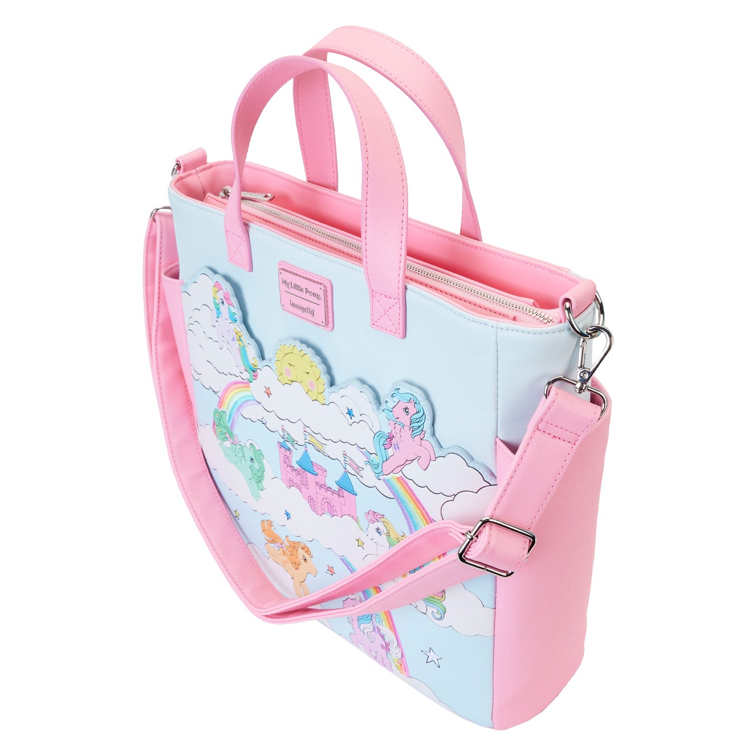 Loungefly x Hasbro My Little Pony Sky Scene Convertible Tote Bag GeekCore