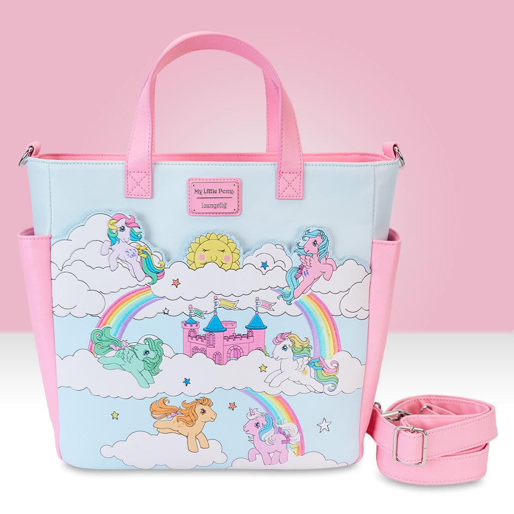 Loungefly x Hasbro My Little Pony Sky Scene Convertible Tote Bag - GeekCore