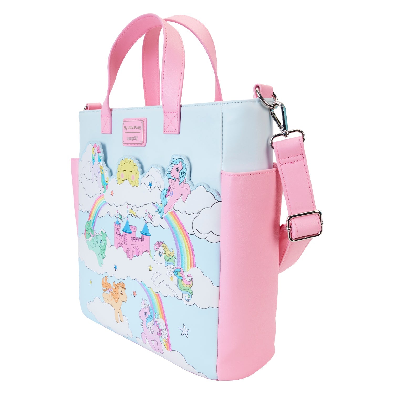 Loungefly x Hasbro My Little Pony Sky Scene Convertible Tote Bag - GeekCore