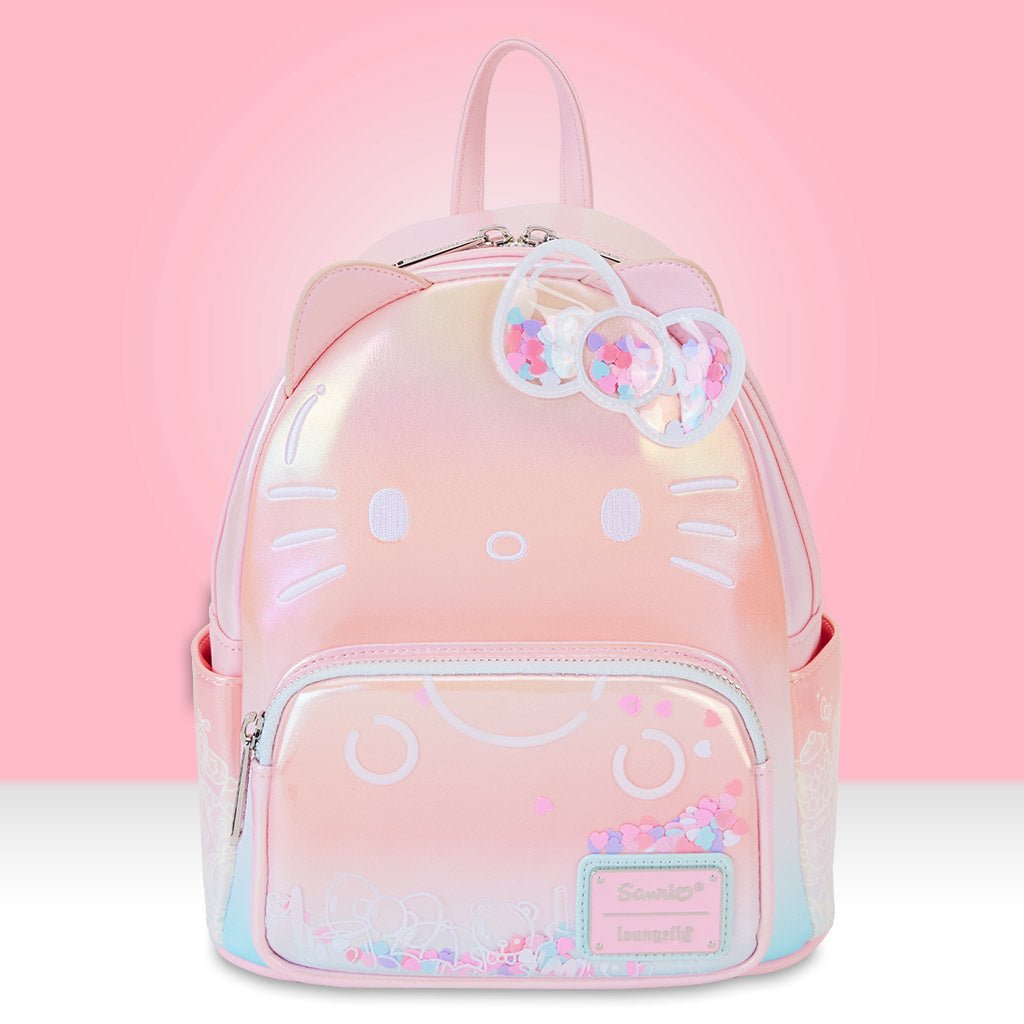 Loungefly x Hello Kitty 50th Anniversary Clear And Cute Cosplay Mini Backpack - GeekCore