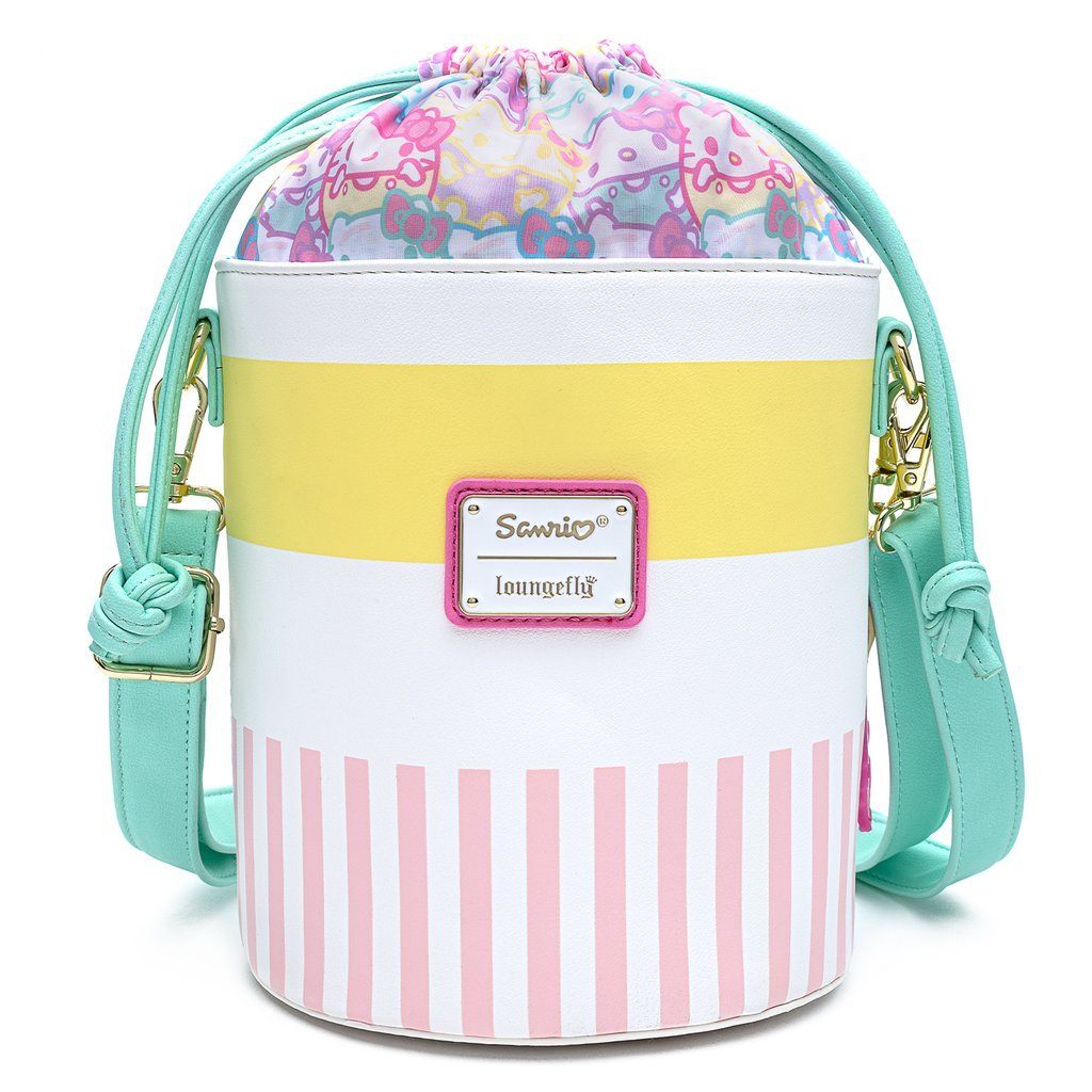 Loungefly X Hello Kitty Cup O' Kitty Cross Body Bucket Bag - GeekCore