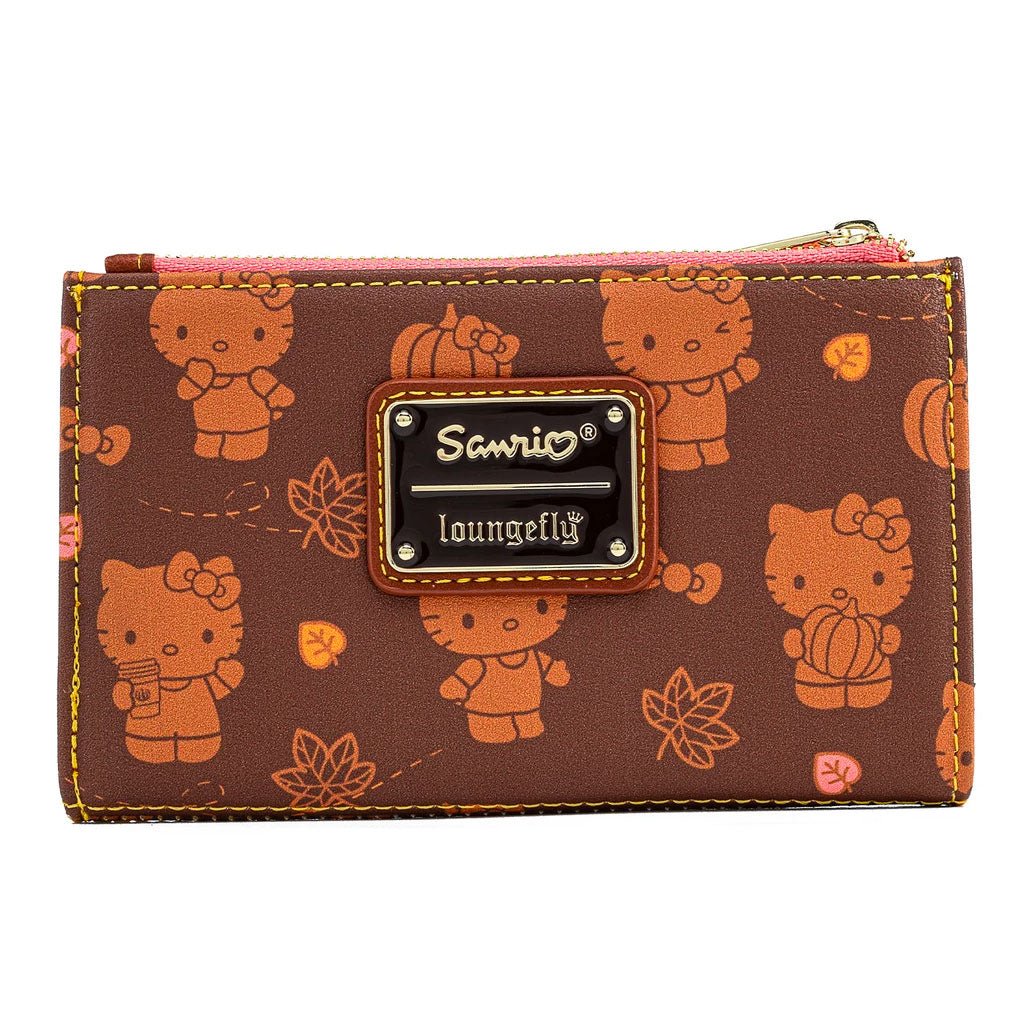 Loungefly x Hello Kitty Pumpkin Spice Print Flap Purse - GeekCore