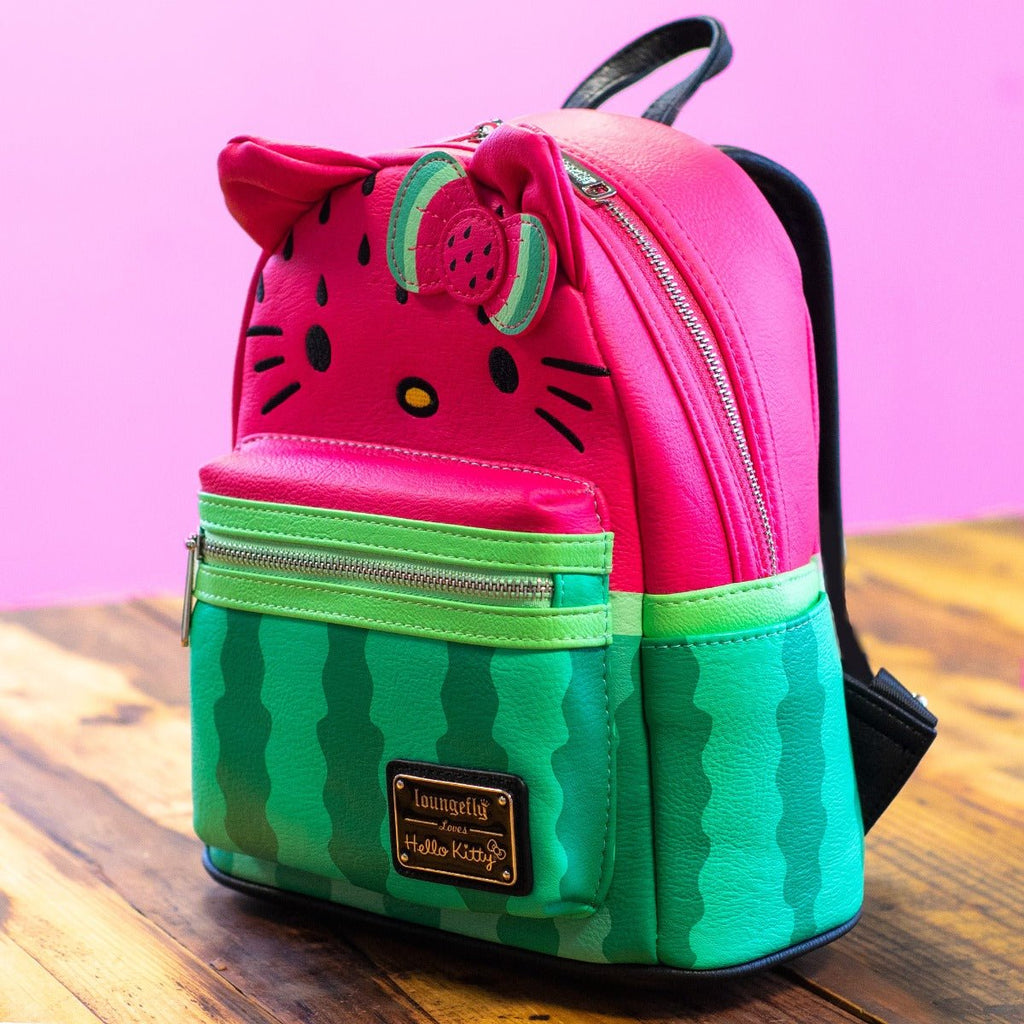 Loungefly x outlets Hello Kitty Watermelon Mini Backpack