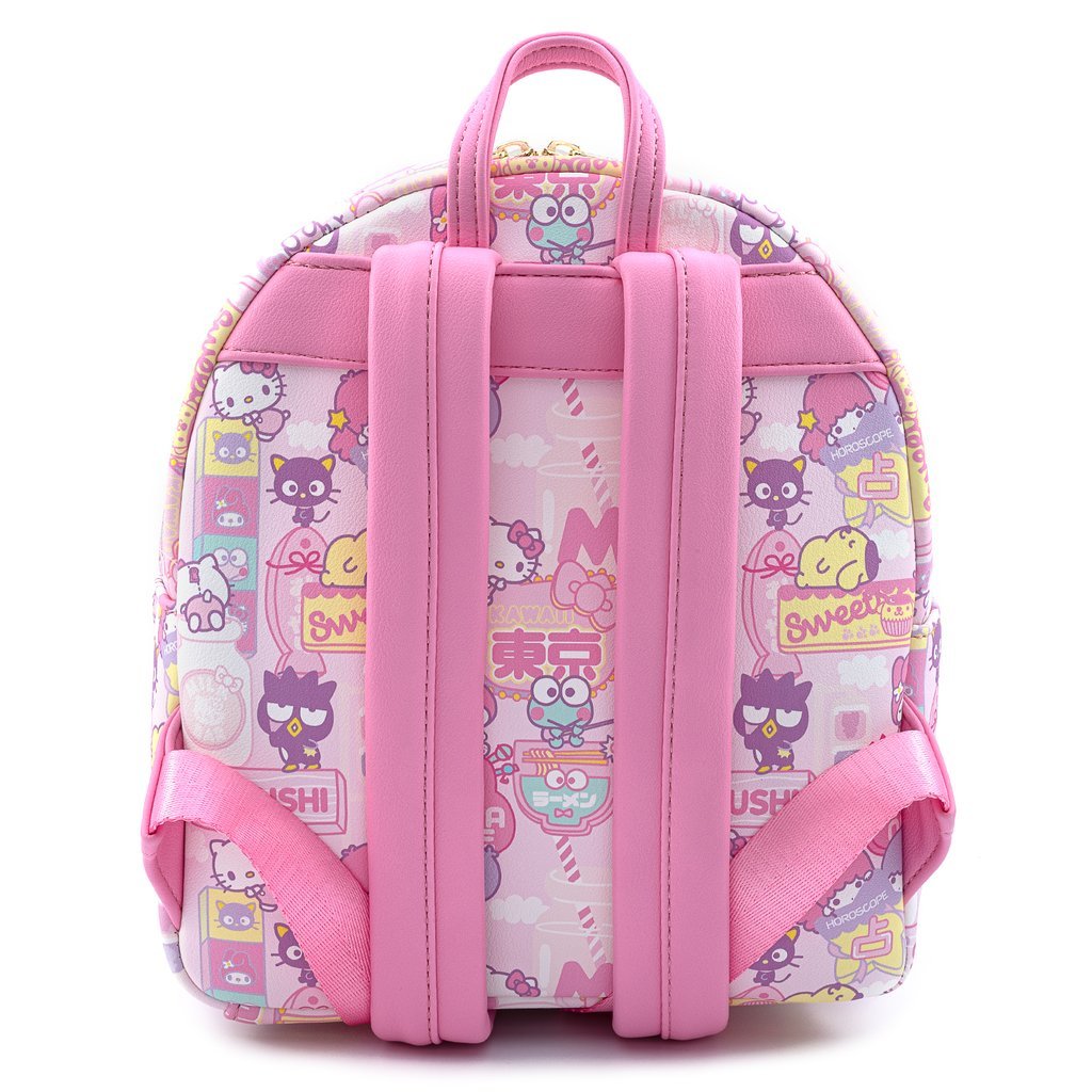 Loungefly X Hello Sanrio Kawaii Mini Backpack - GeekCore