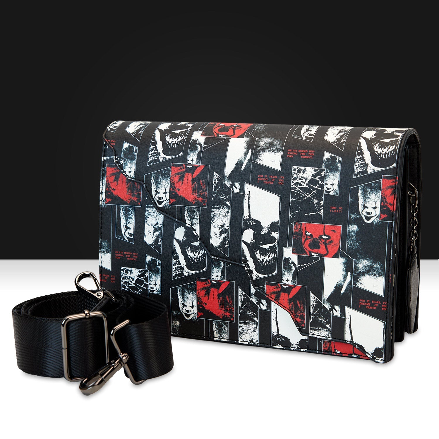 Loungefly x IT Pennywise Crossbody Bag - GeekCore