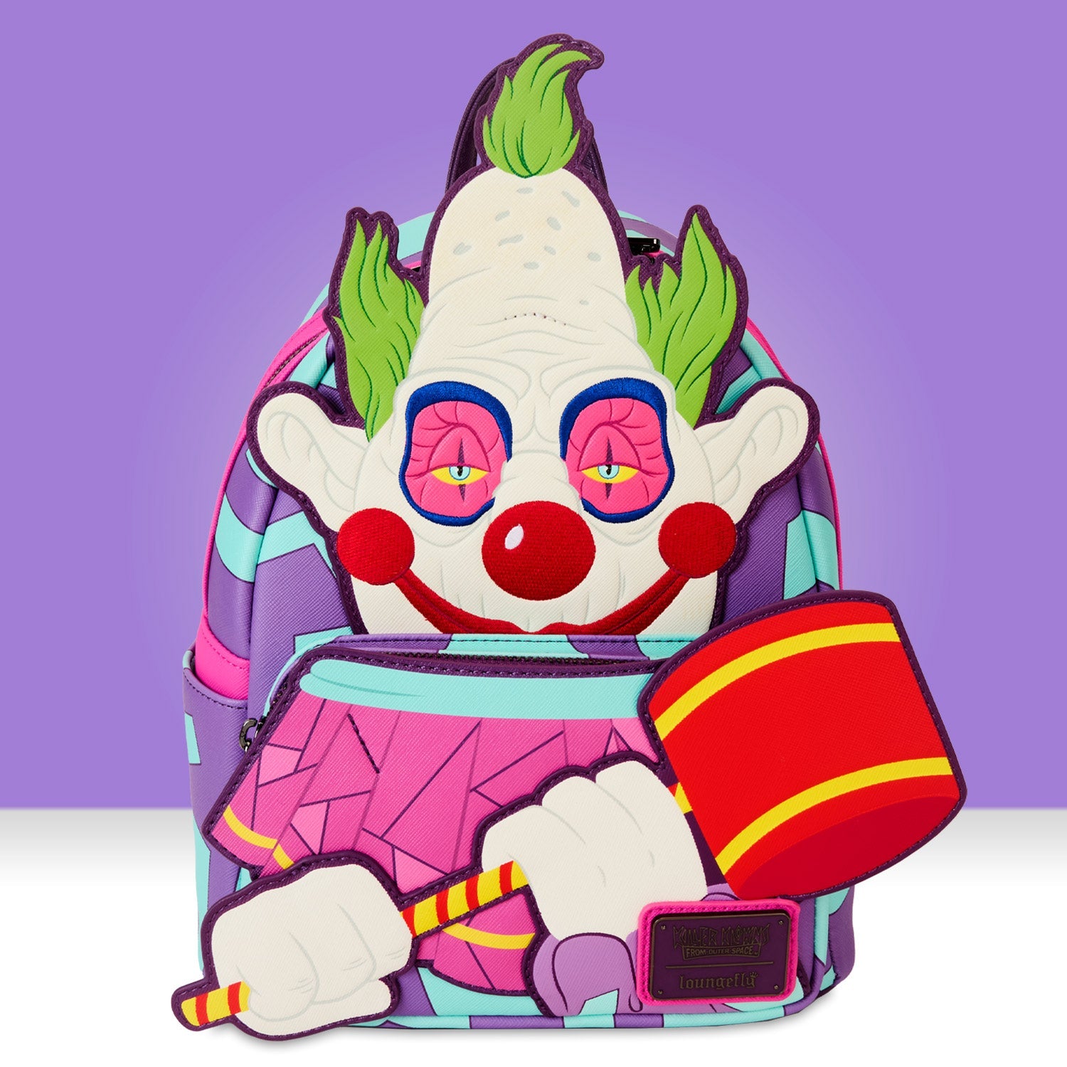 Loungefly x Killer Klowns Jumbo Cosplay Mini Backpack - GeekCore