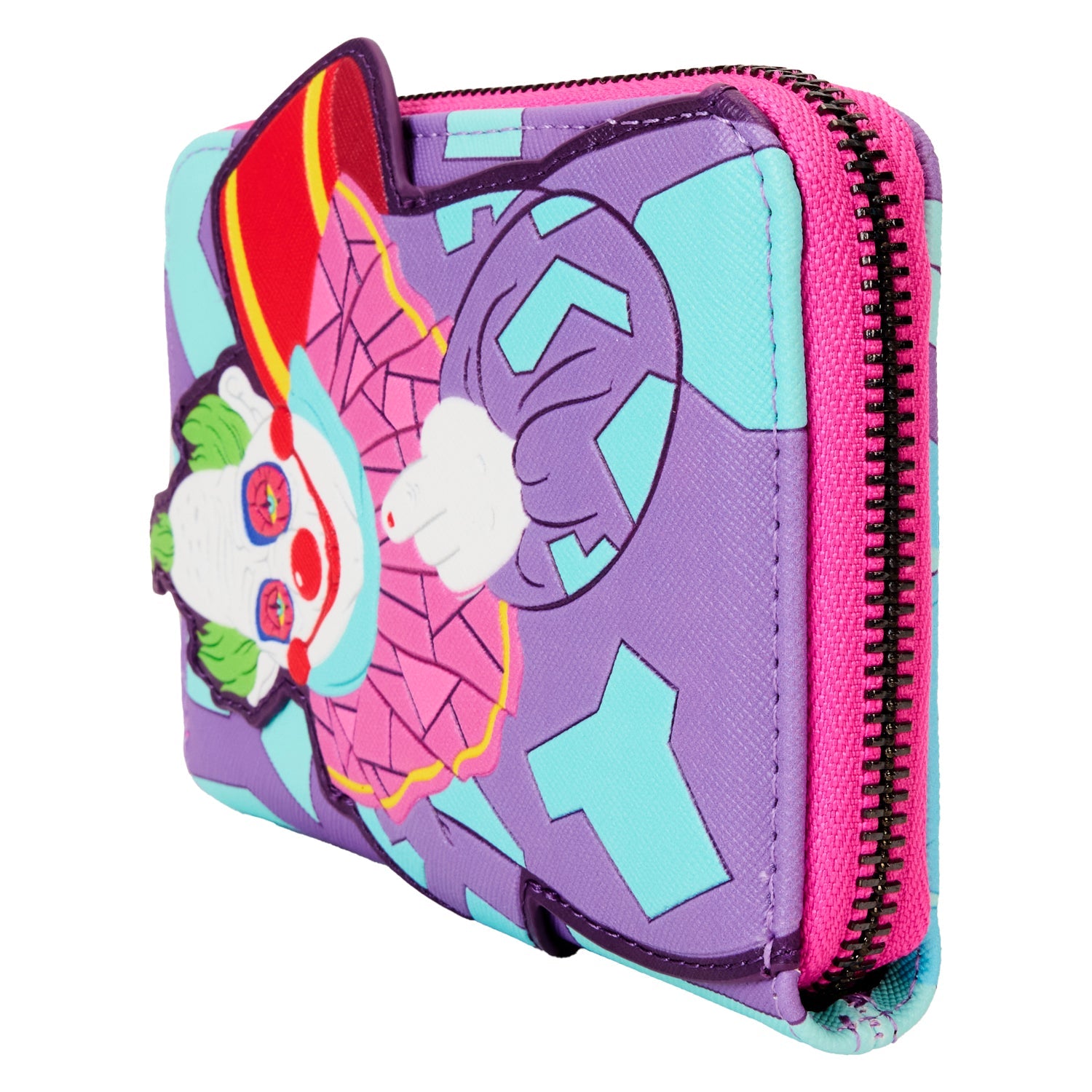 Loungefly x Killer Klowns Jumbo Cosplay Zip Around Wallet - GeekCore