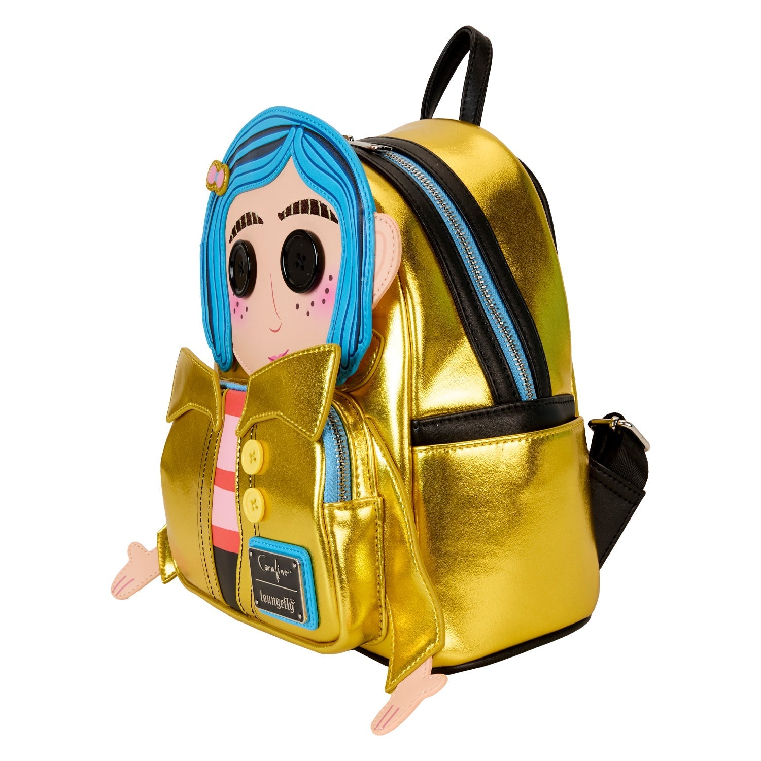 Loungefly x Laika Coraline Doll Cosplay Mini Backpack - GeekCore