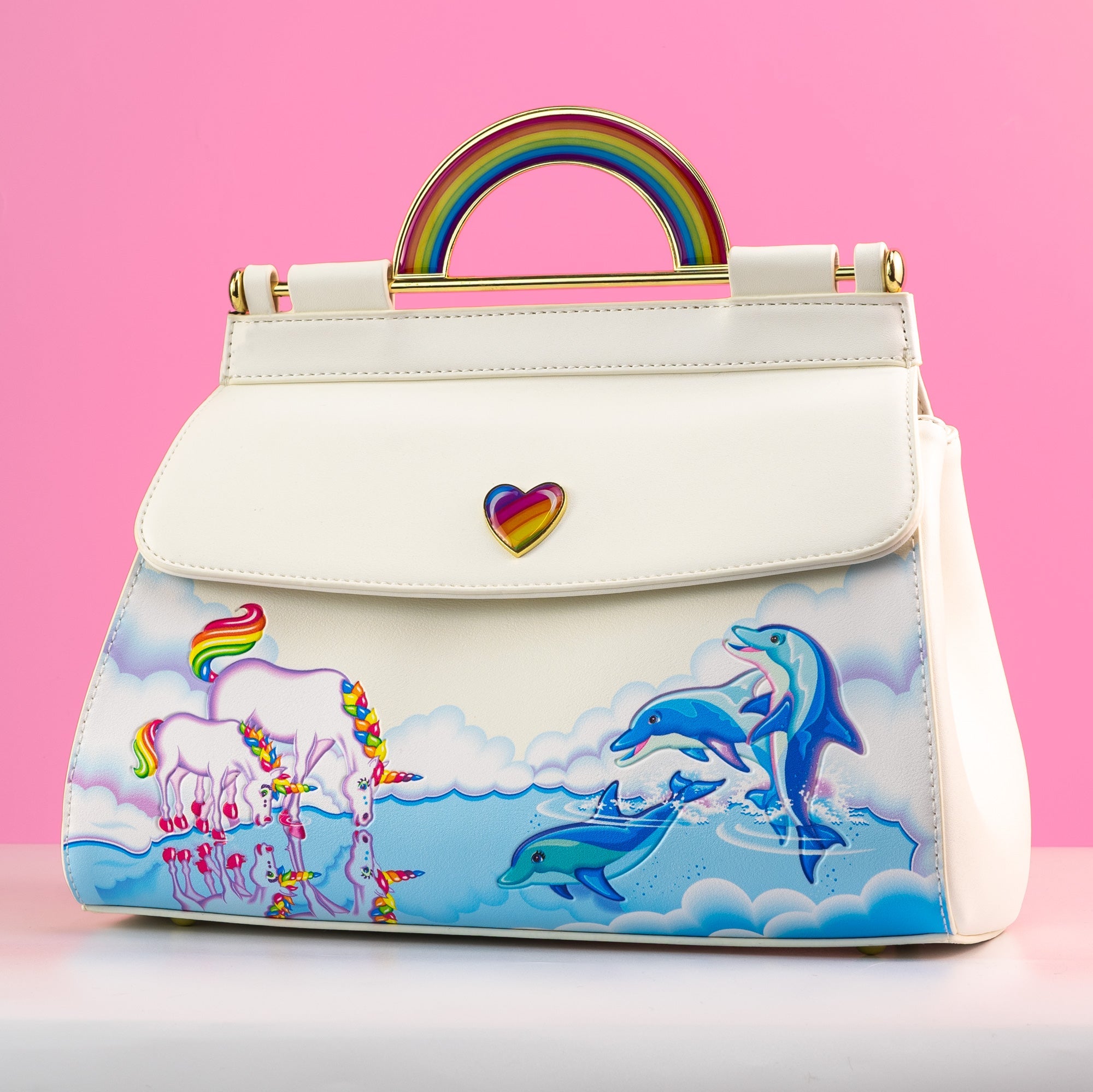 Loungefly x Lisa Frank Markie Reflection Crossbody Bag - GeekCore