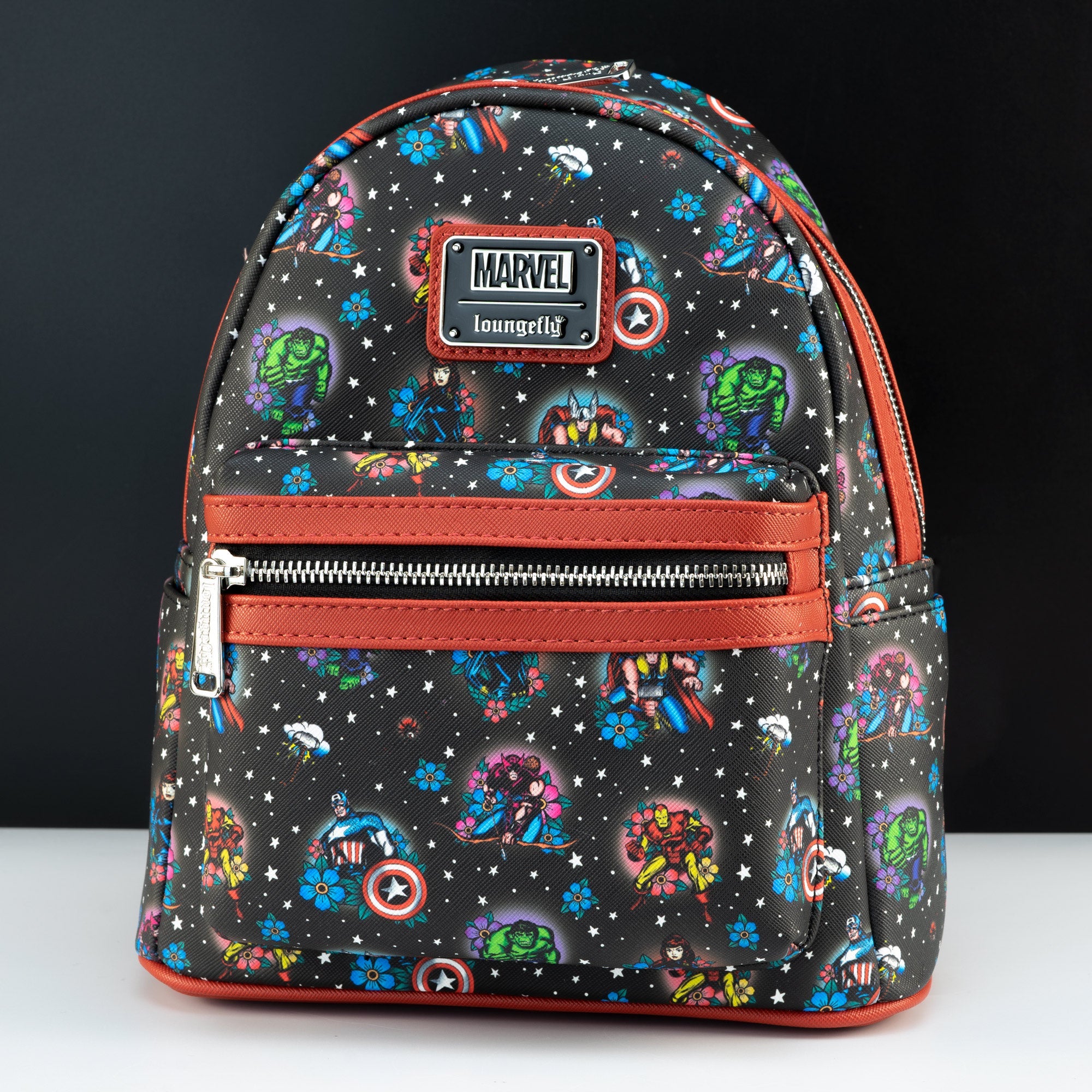 Loungefly x Marvel Avengers Tattoo Mini Backpack GeekCore