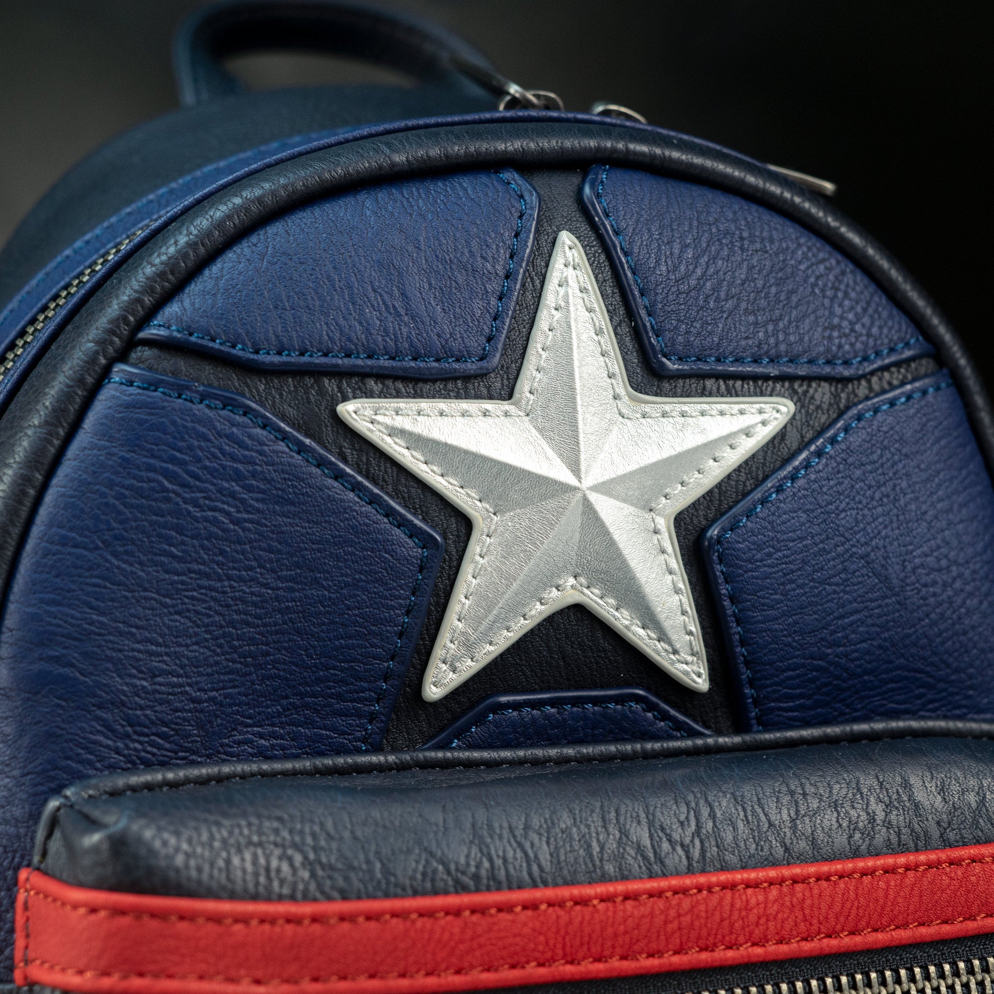 Loungefly x Marvel Captain America Cosplay Mini Backpack - GeekCore