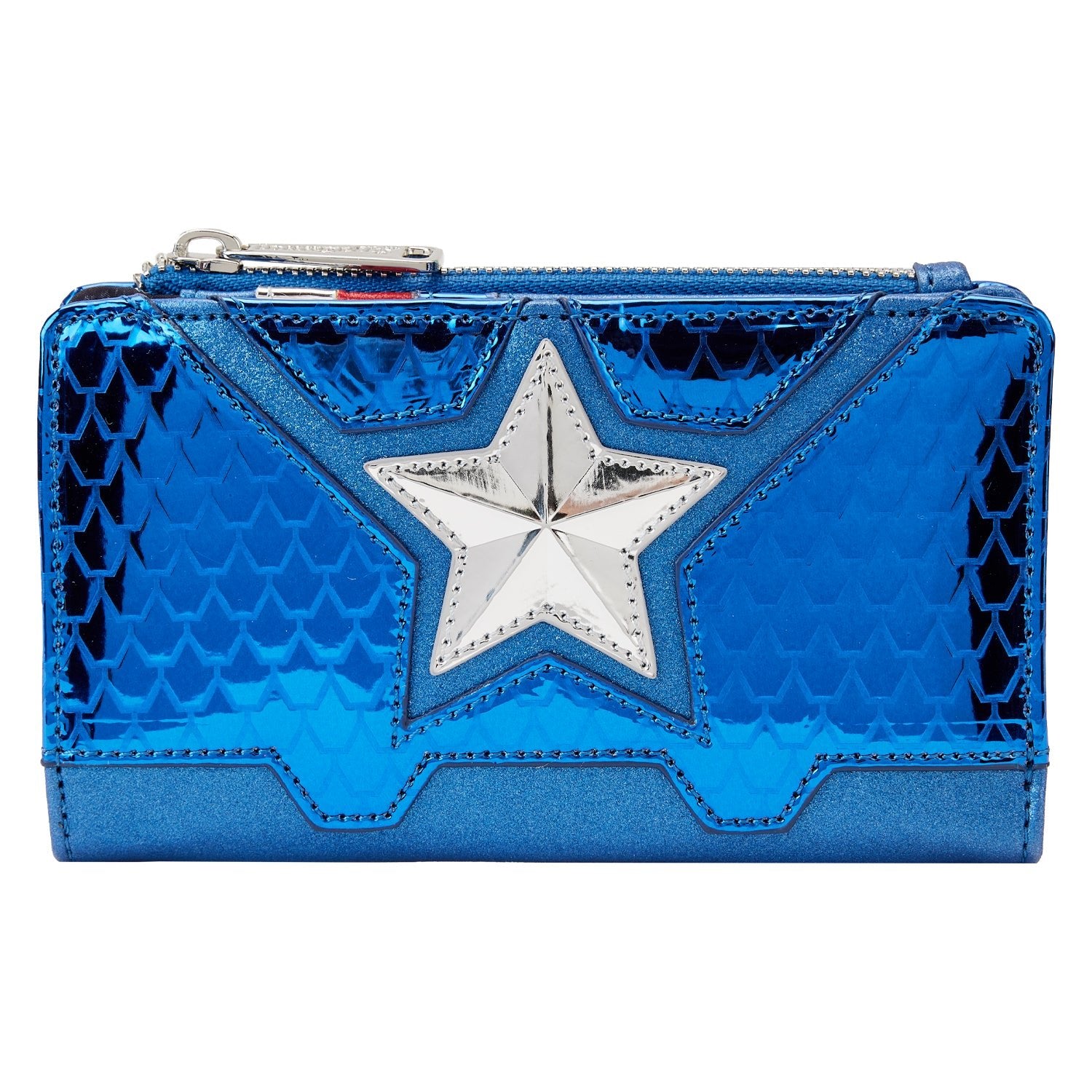 Loungefly x Marvel Captain America Shine Cosplay Wallet - GeekCore