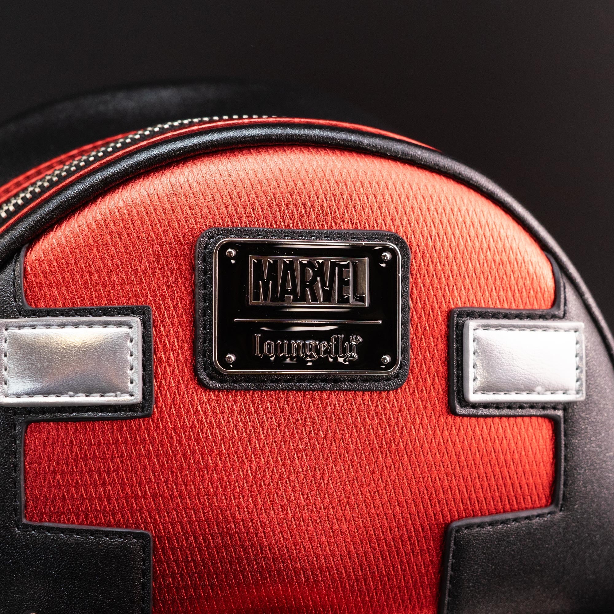 Loungefly x Marvel Deadpool Metallic Collection Cosplay Mini Backpack - GeekCore