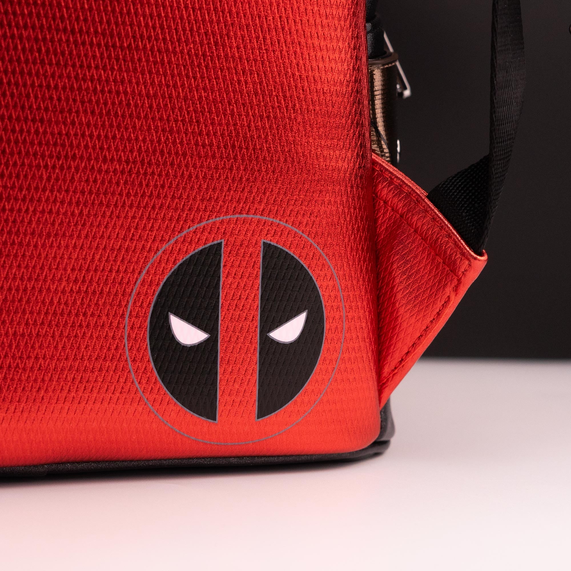 Loungefly x Marvel Deadpool Metallic Collection Cosplay Mini Backpack - GeekCore