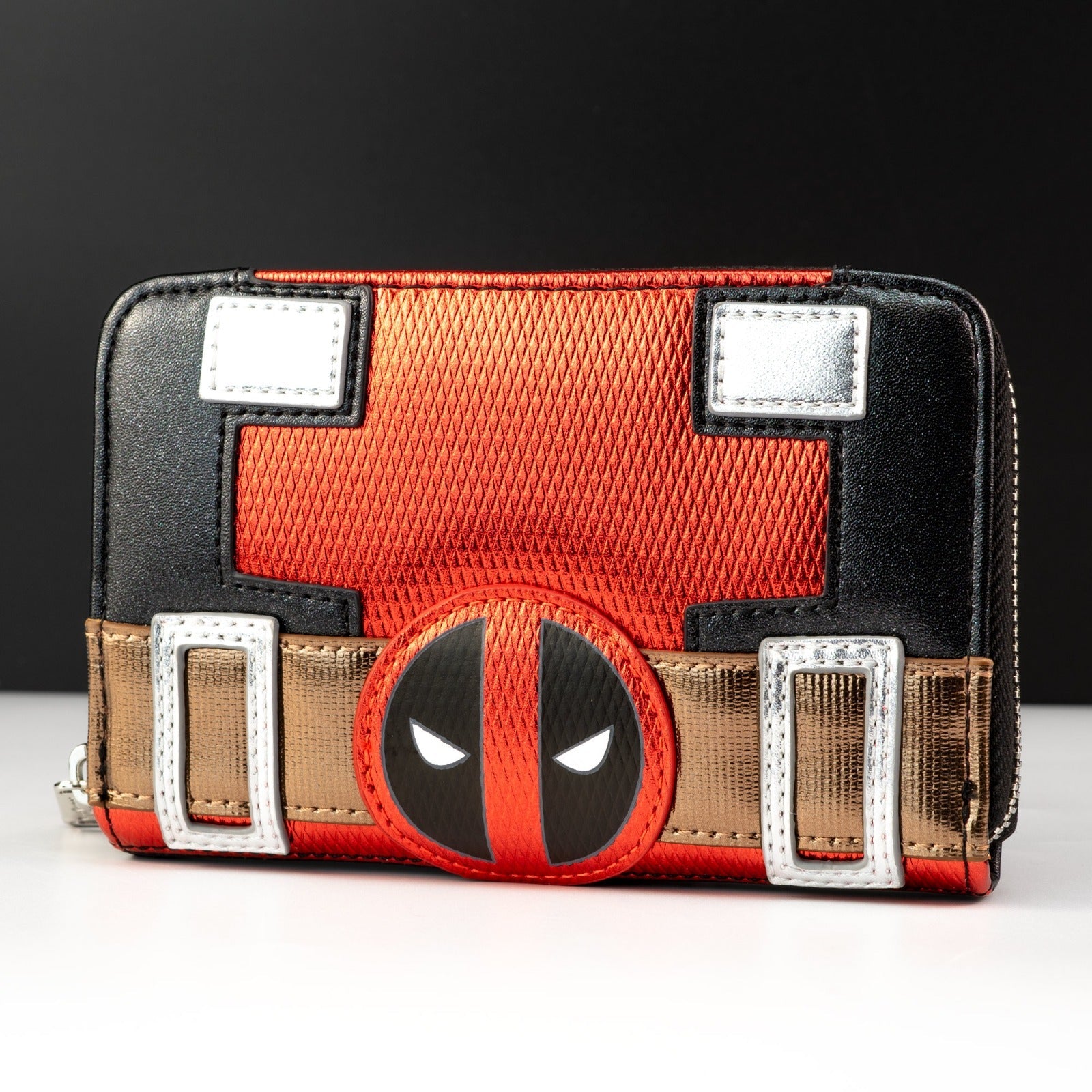 Loungefly x Marvel Deadpool Metallic Collection Wallet - GeekCore