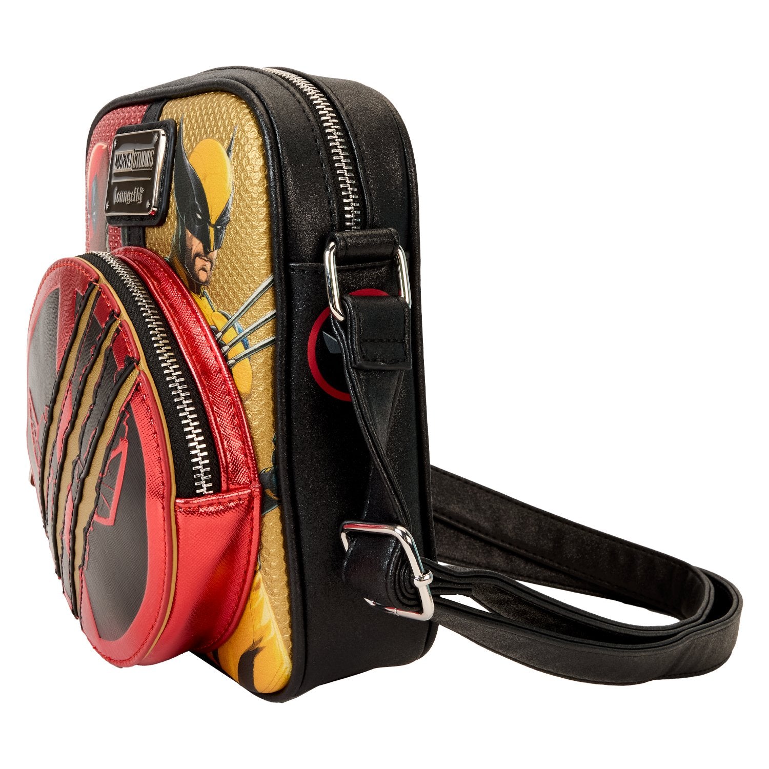 Loungefly x Marvel Deadpool & Wolverine Crossbody Bag - GeekCore