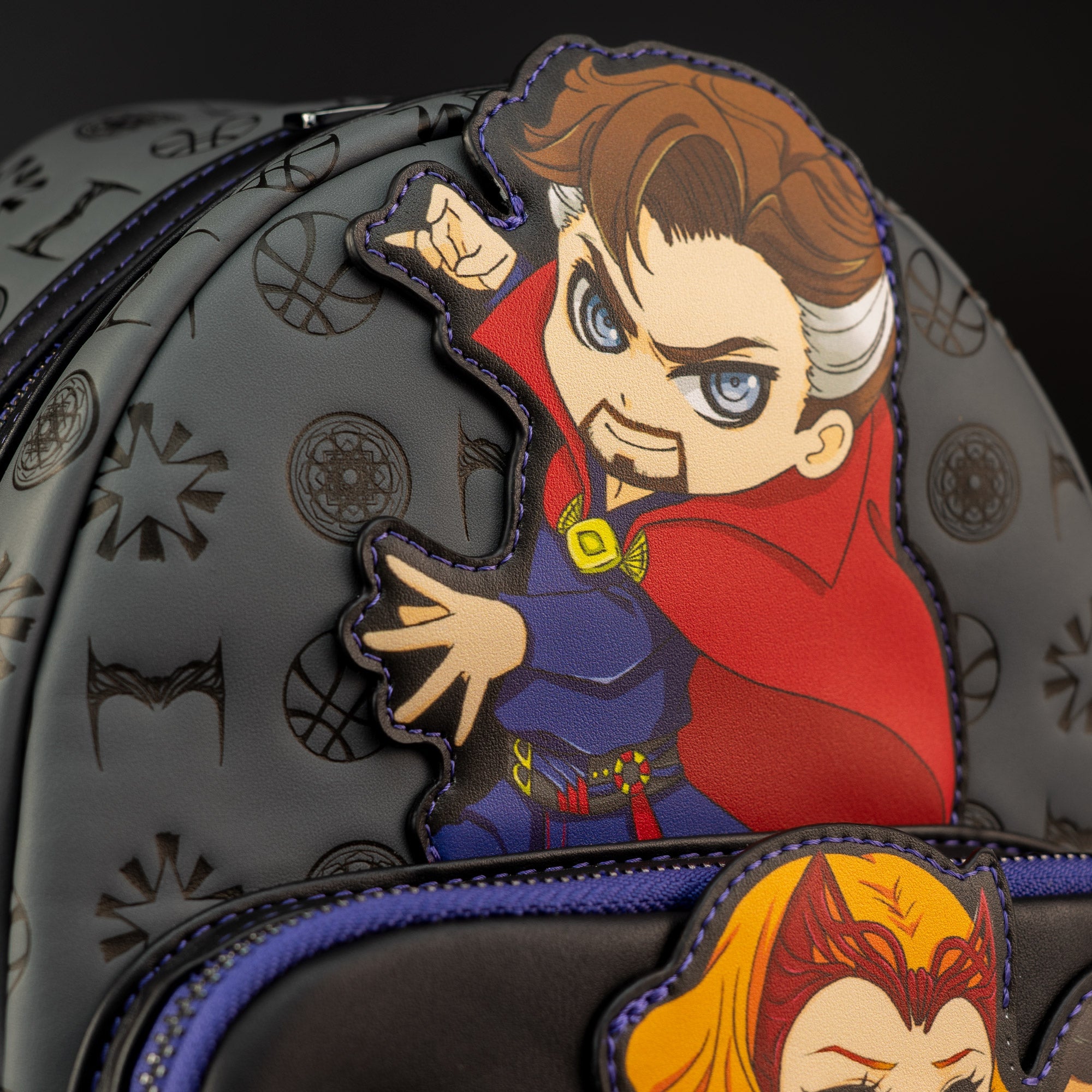 Loungefly x Marvel Doctor Strange Multiverse of Madness Character Line - Up Mini Backpack - GeekCore