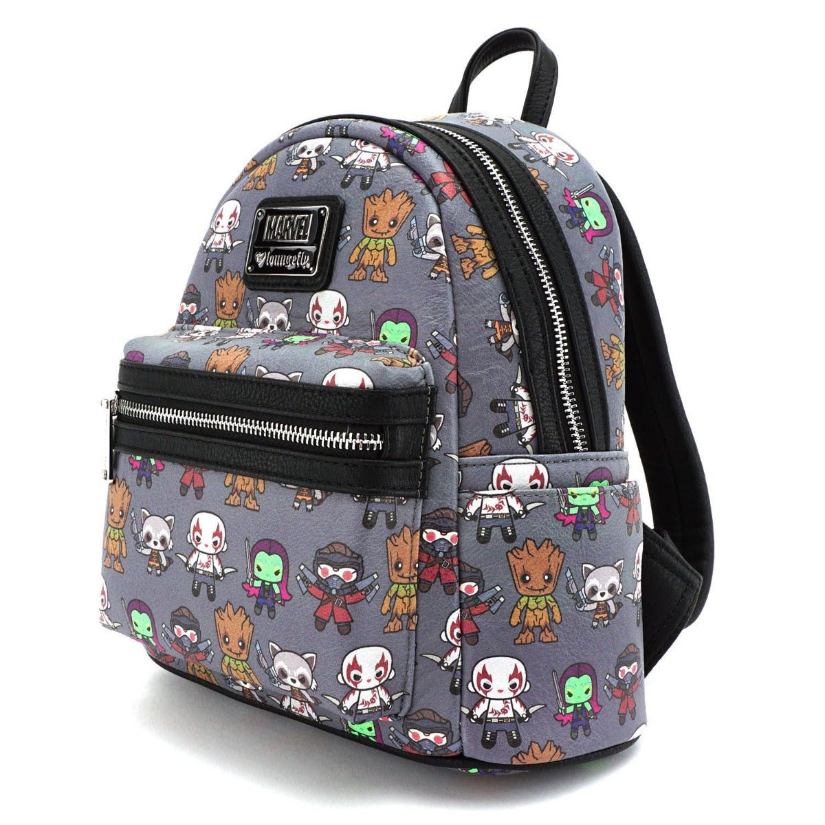 Loungefly x Marvel Guardians of the Galaxy Kawaii Character Mini Backpack - GeekCore