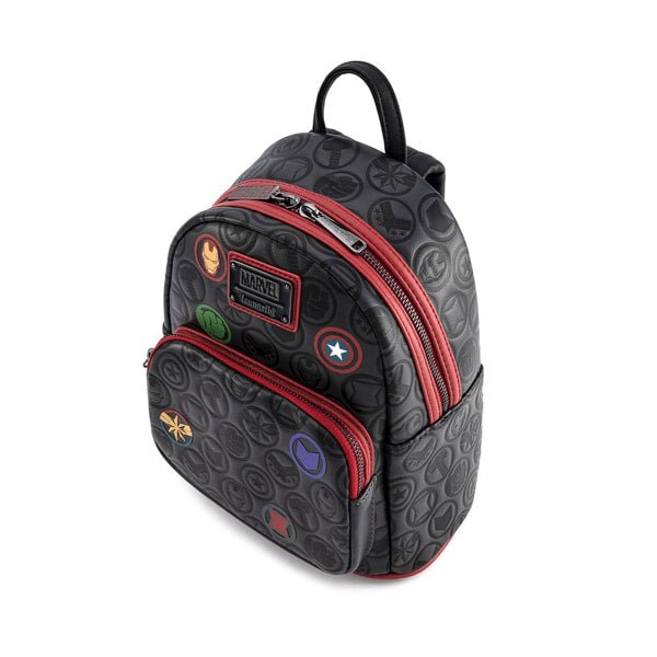 Loungefly x Marvel Icons All over Print Mini Backpack - GeekCore