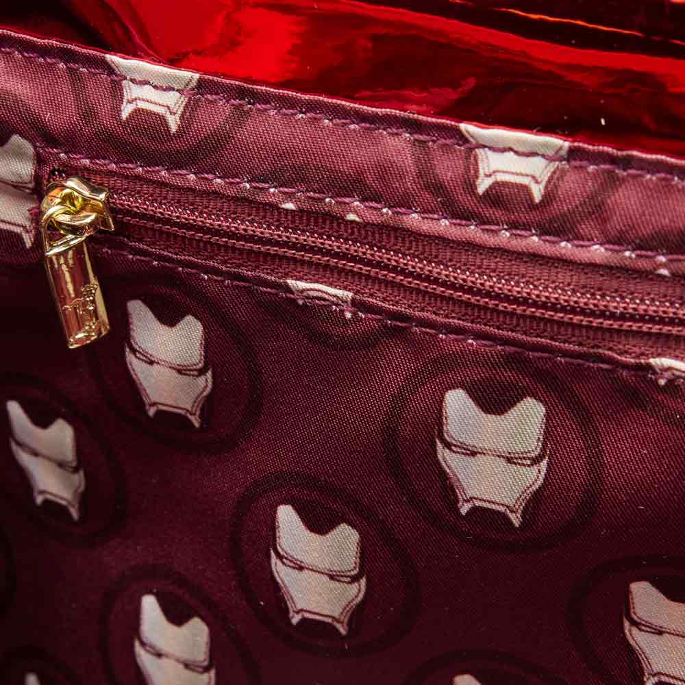 Loungefly x Marvel Iron Man 15th Anniversary Cosplay Crossbody Bag - GeekCore