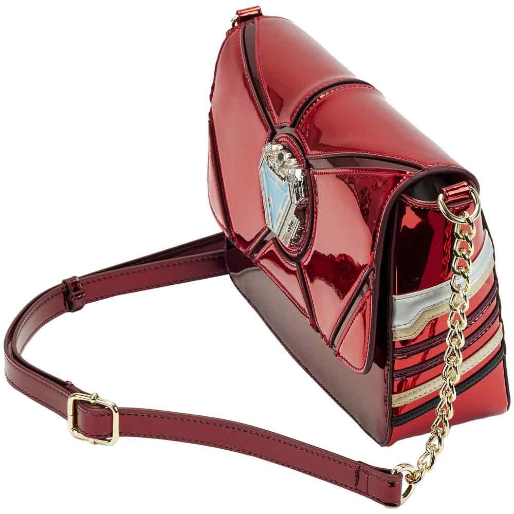 Loungefly x Marvel Iron Man 15th Anniversary Cosplay Crossbody Bag - GeekCore