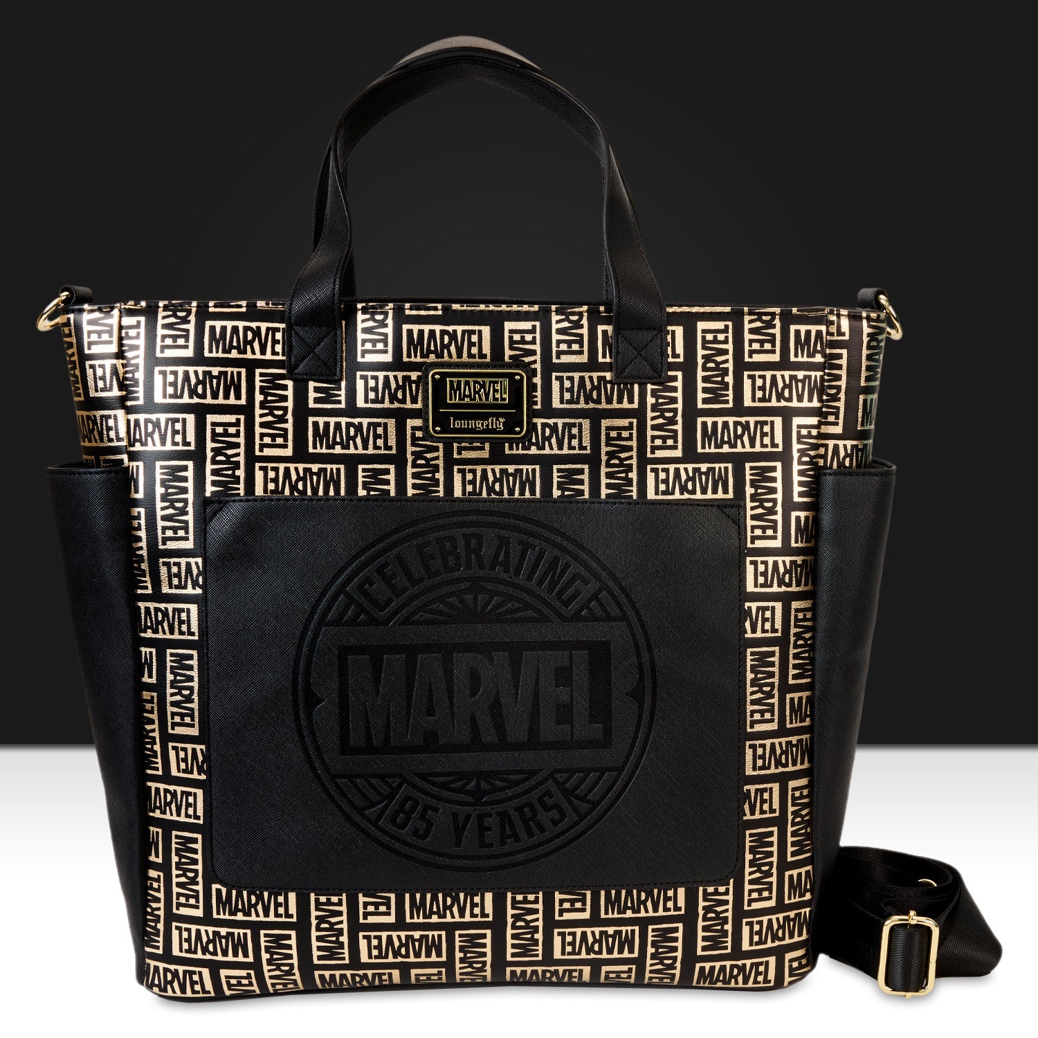 Loungefly x Marvel Logo Convertible Backpack & Tote Bag - GeekCore