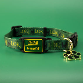 Loungefly x Marvel Loki Dog Collar - GeekCore
