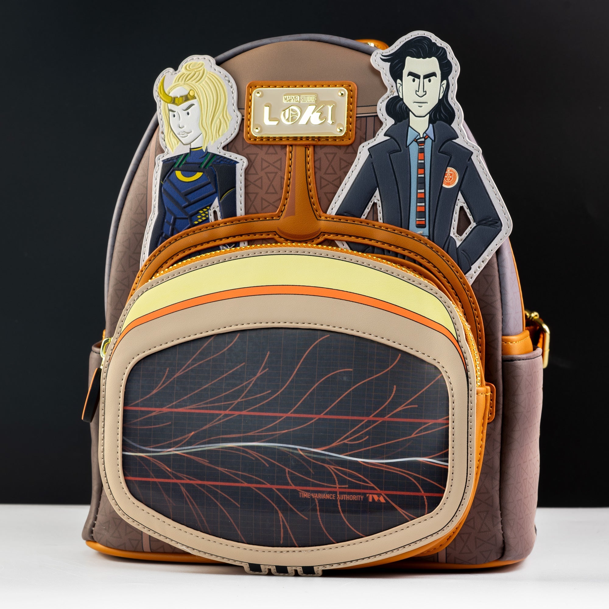 Loungefly x Marvel Loki TVA Lenticular Multiverse Mini Backpack - GeekCore