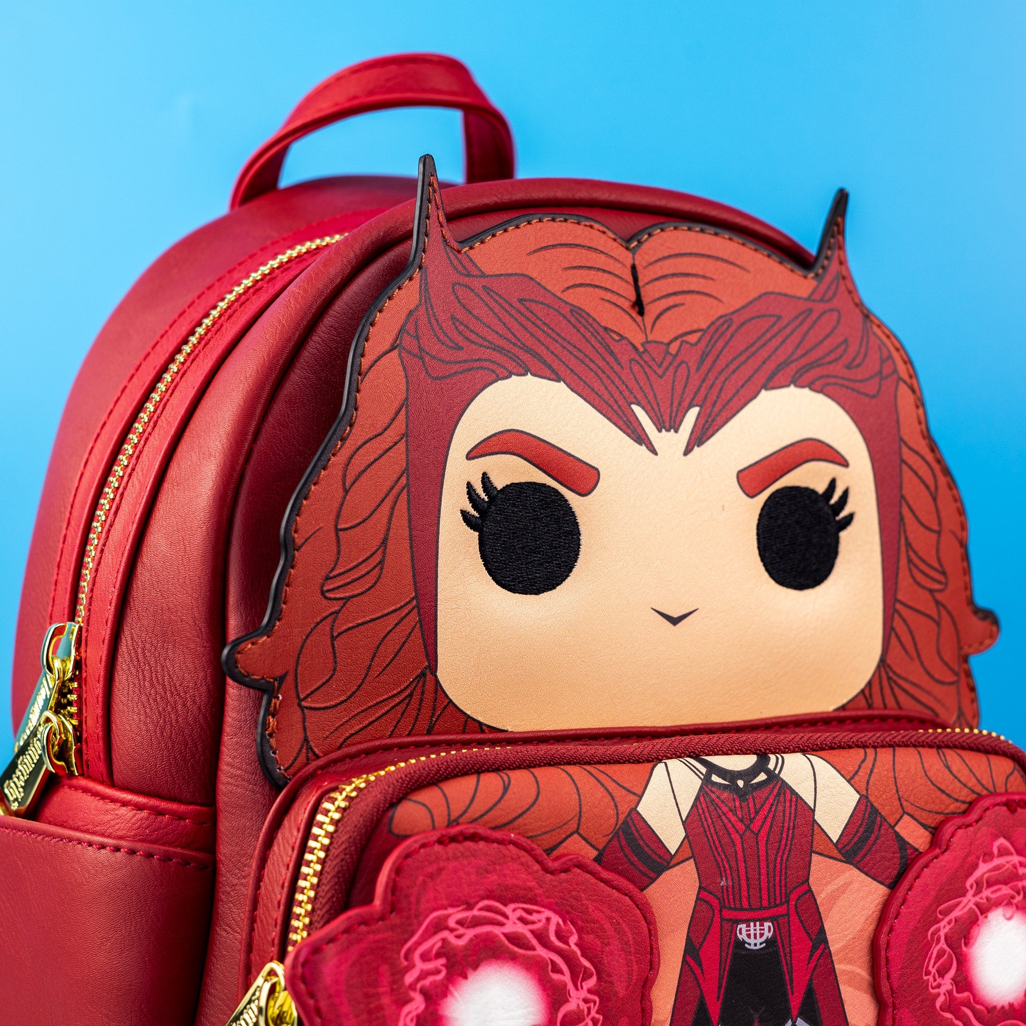 Loungefly x Marvel Scarlet Witch POP! Cosplay Mini Backpack - GeekCore