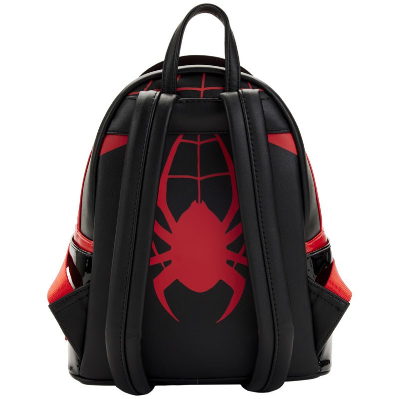 Loungefly x Marvel Spiderman Miles Morales Cosplay Mini Backpack - GeekCore