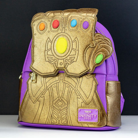 Loungefly retailer Marvel Infinity Gauntlet Mini PU Backpack