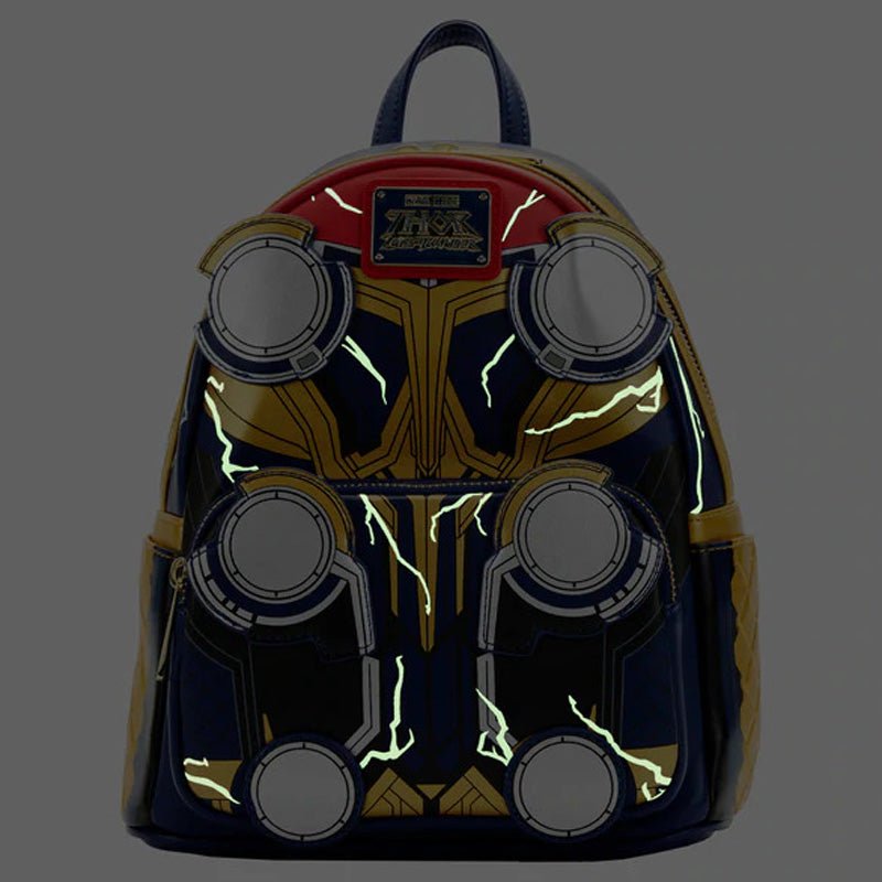 Loungefly x Marvel Thor Love and Thunder Cosplay Mini Backpack - GeekCore