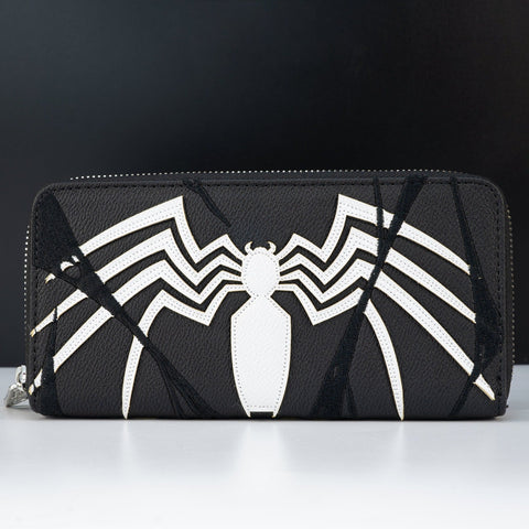 Loungefly Marvel popular Spider-Man Venom Symbiote Cosplay Zip Wallet (Japan Exclusive)