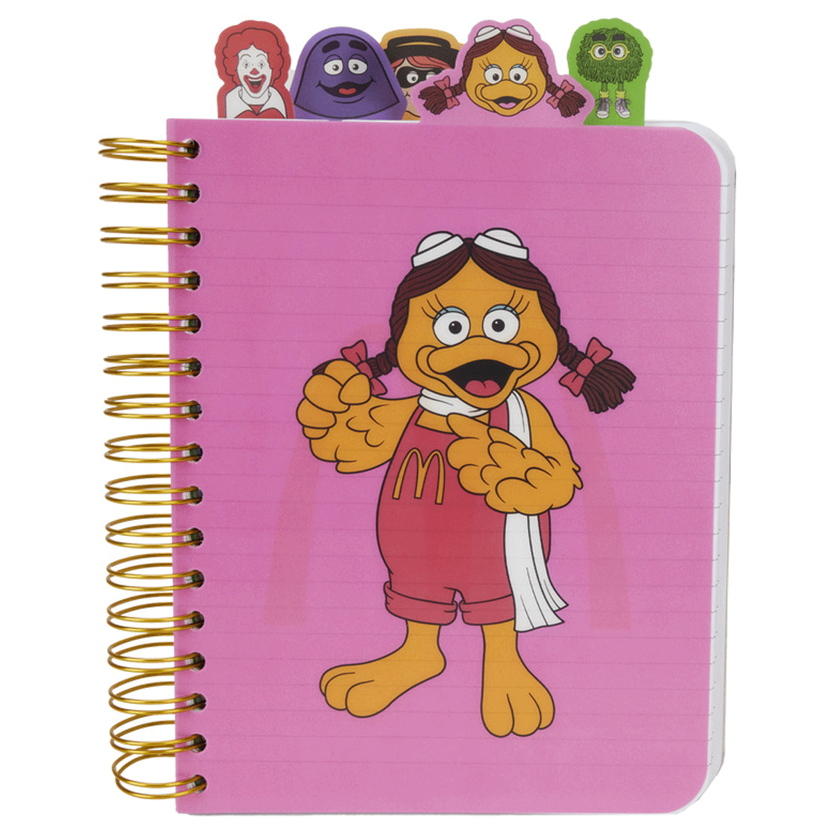 Loungefly x McDonalds Gang Tab Spiral Notebook Journal - GeekCore