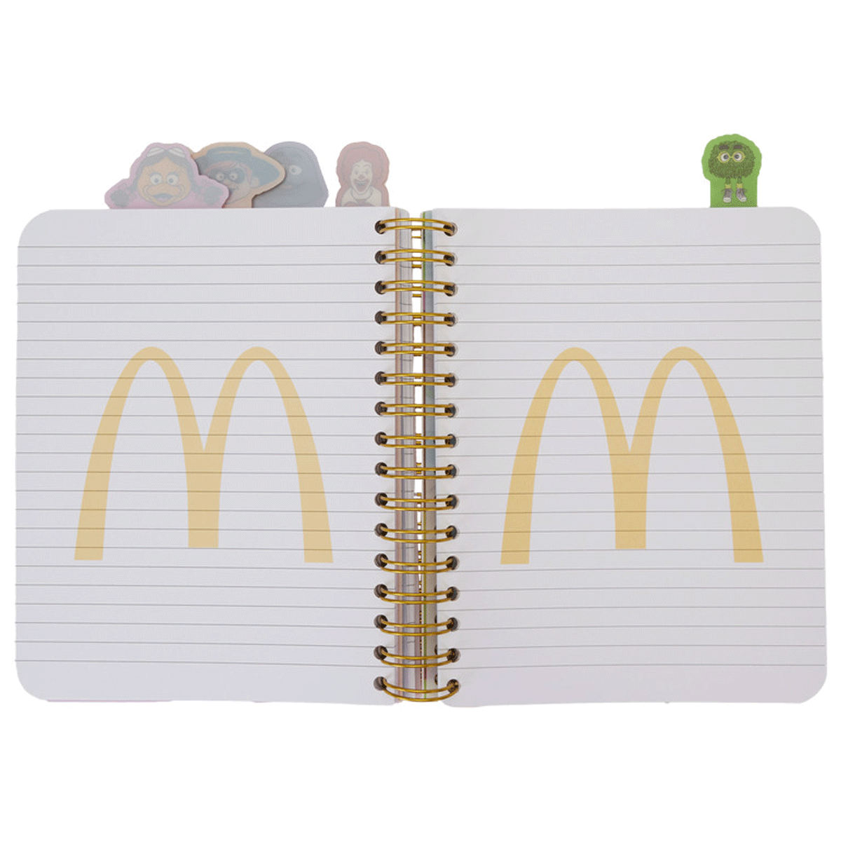 Loungefly x McDonalds Gang Tab Spiral Notebook Journal - GeekCore