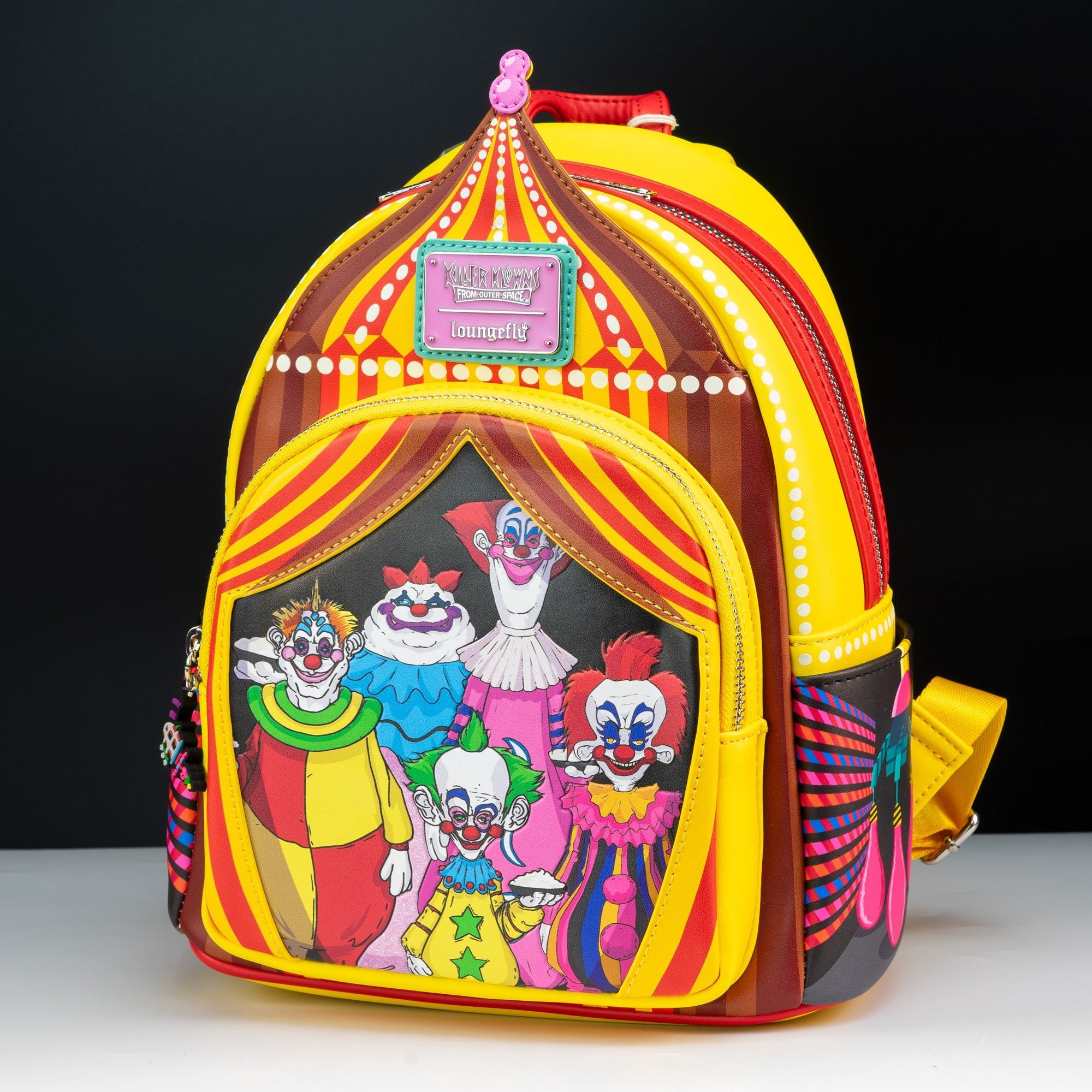 Loungefly x MGM Studios’ Killer Klowns from Outer Space Mini Backpack - GeekCore