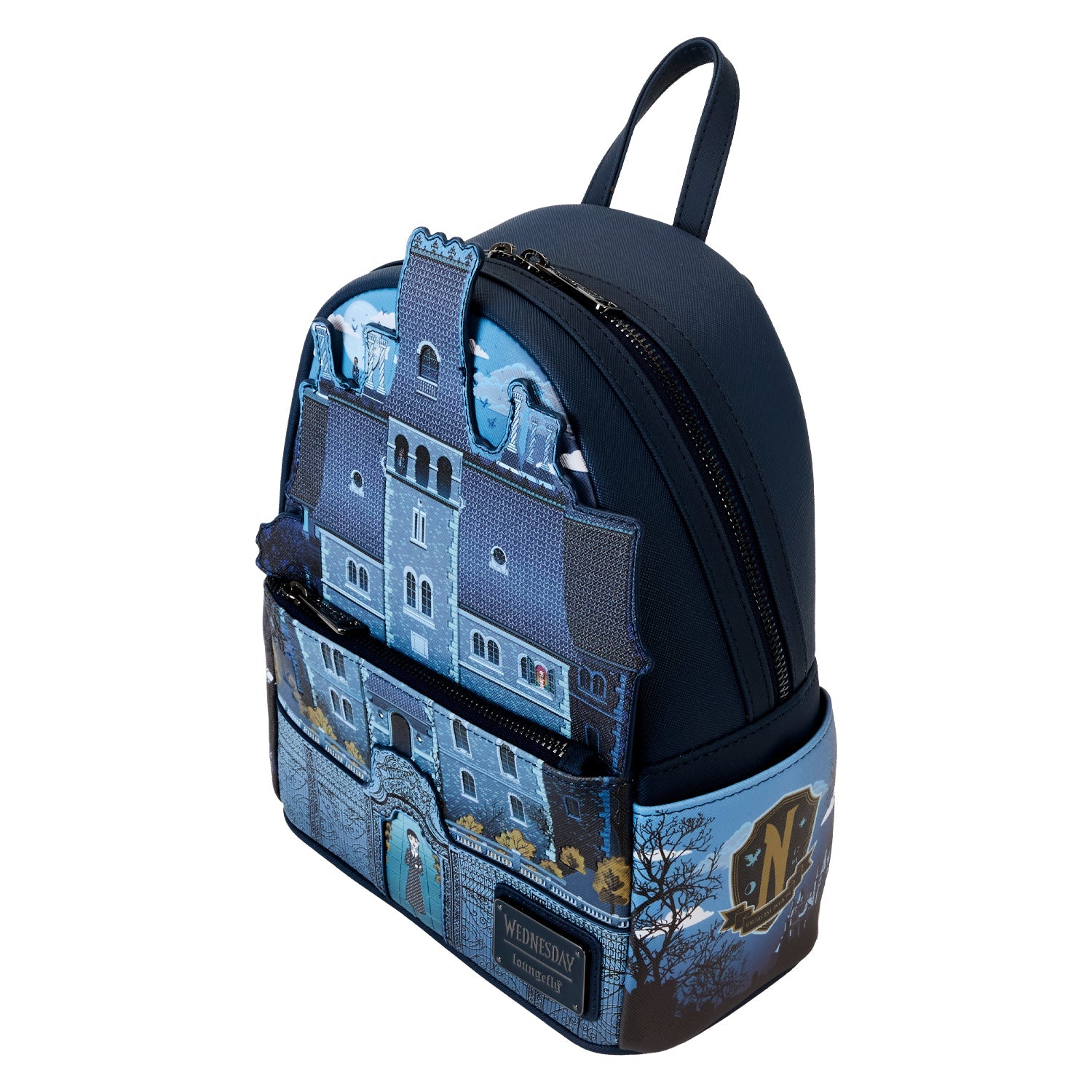 Loungefly x MGM Wednesday Nevermore Academy Mini Backpack - GeekCore