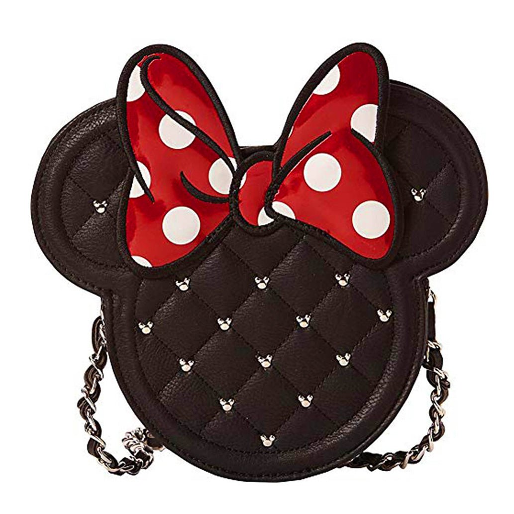 Loungefly x Minnie Mouse Quilted Cross Body Handbag - GeekCore